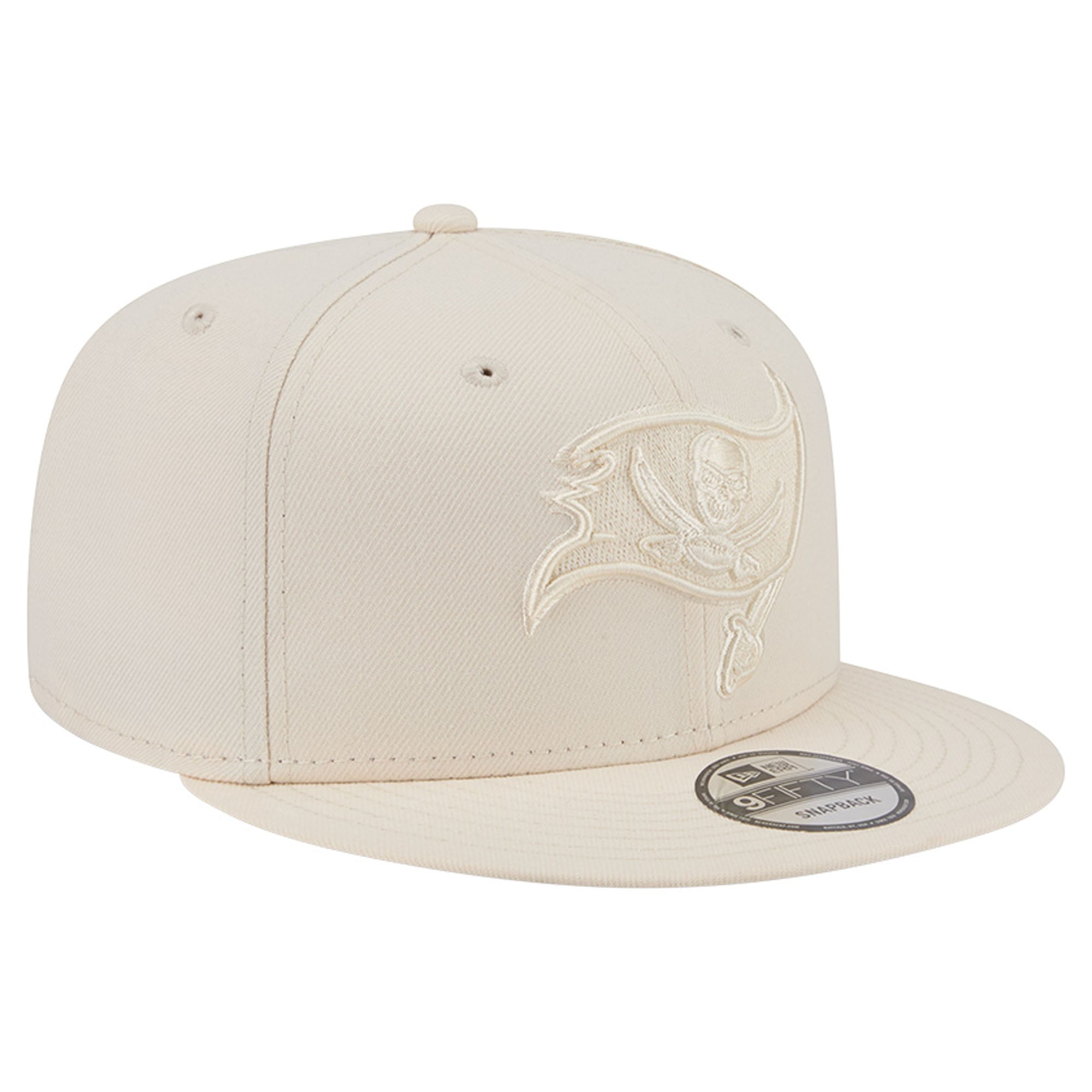 Casquette snapback New Era crème Tampa Bay Buccaneers 9FIFTY pour homme