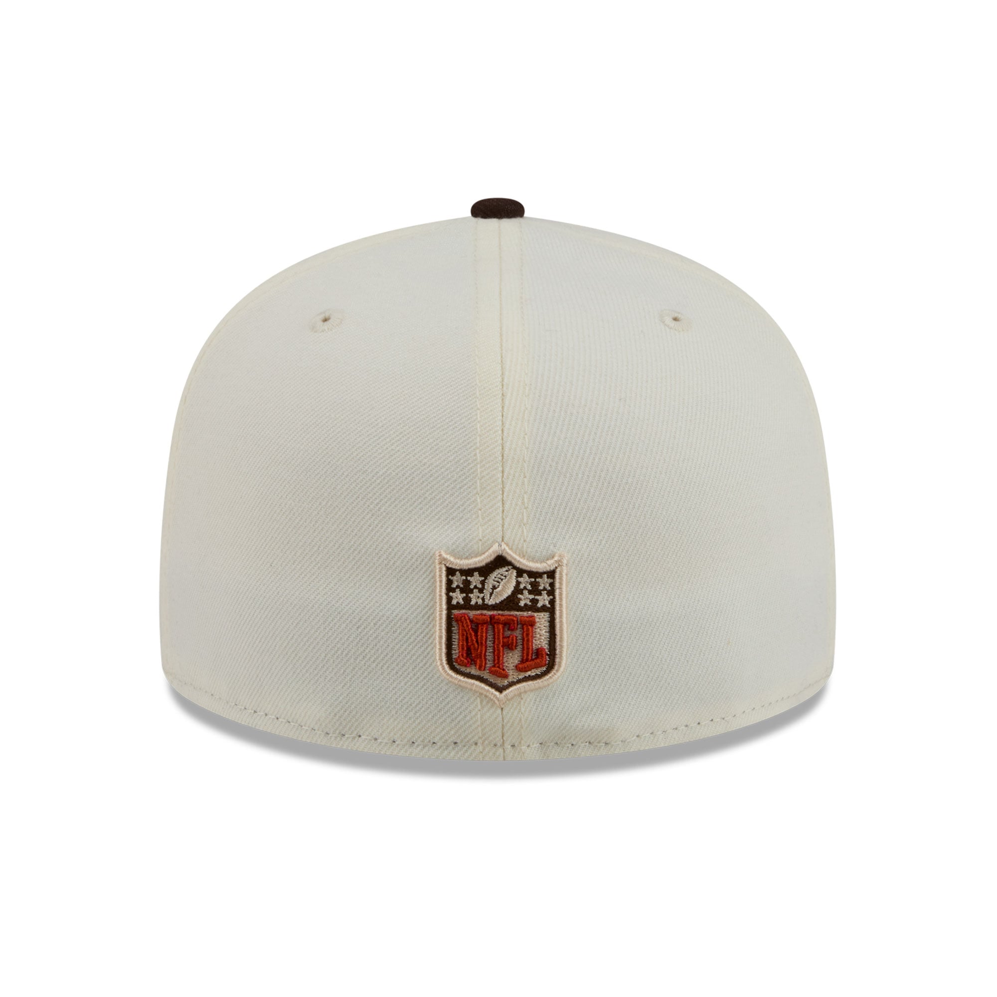 Men's New Era Cream/Brown Tampa Bay Buccaneers Pumpkin Spice 59FIFTY Fitted Hat
