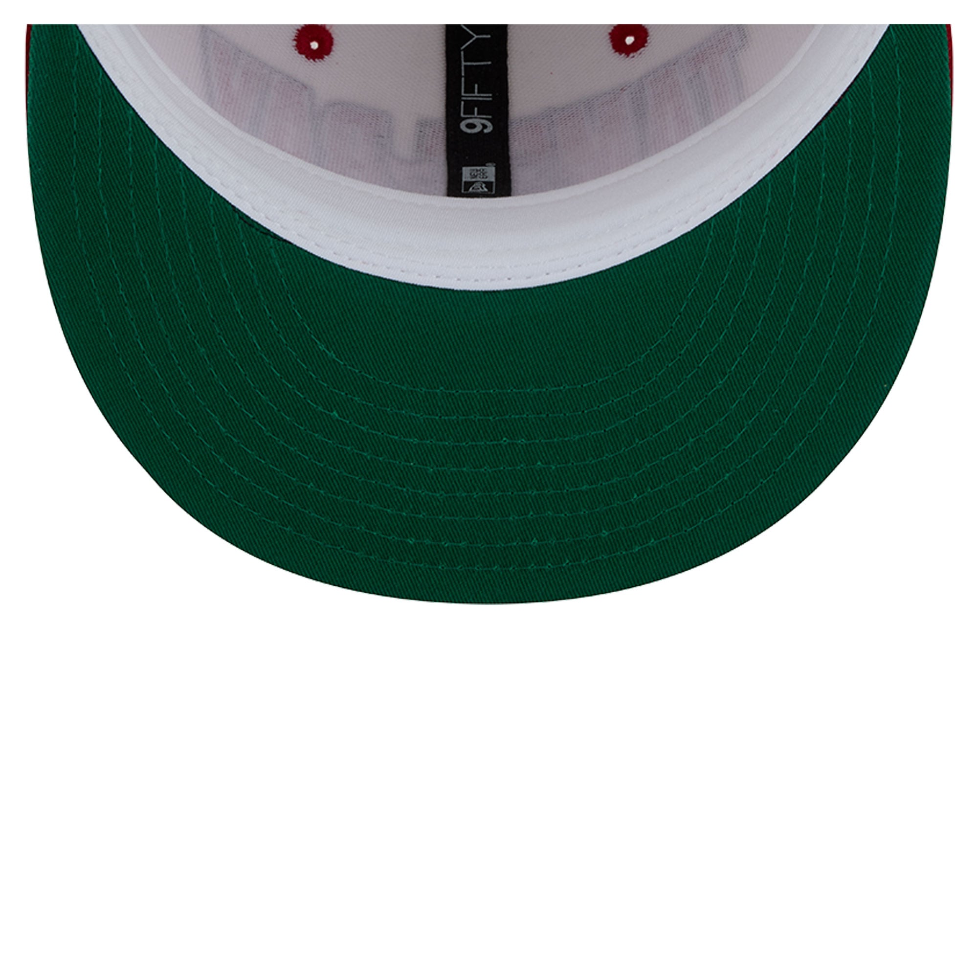 Casquette snapback classique 9FIFTY crème/rouge New Era pour homme, Tampa Bay Buccaneers