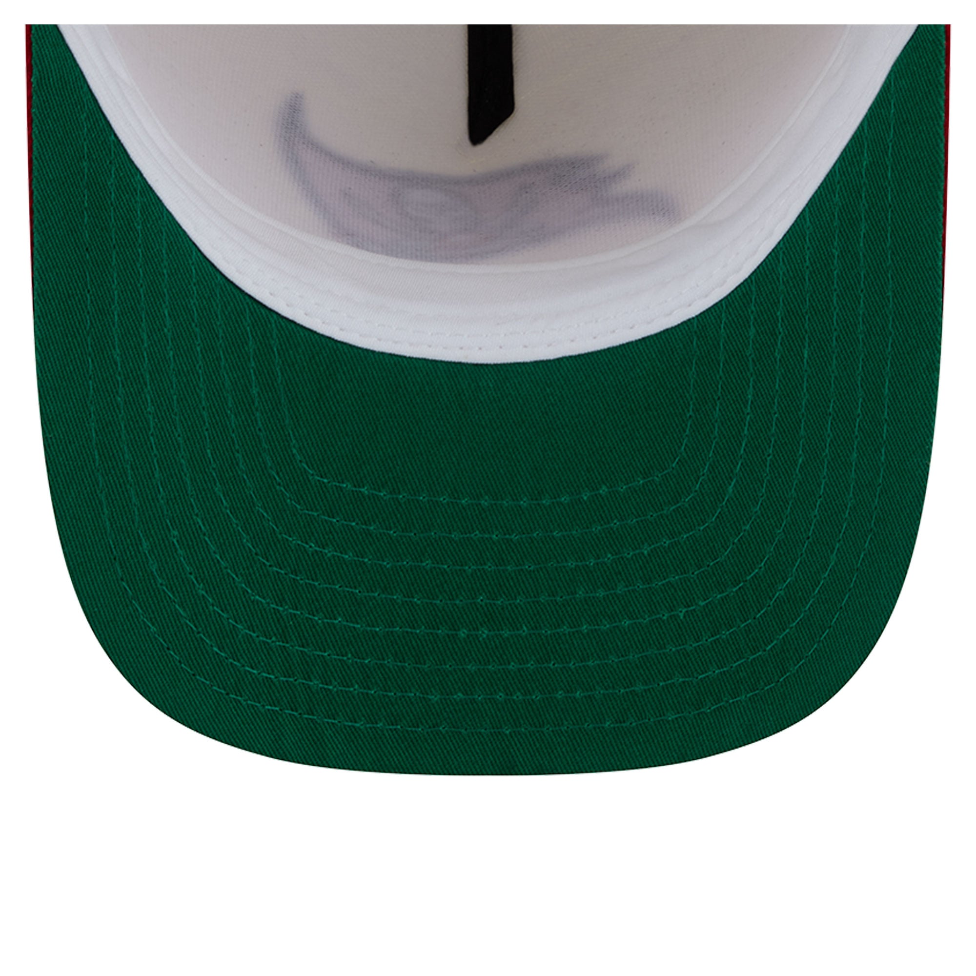 Casquette snapback New Era 9FIFTY crème/rouge pour homme, logo Tampa Bay Buccaneers à l'arrière.