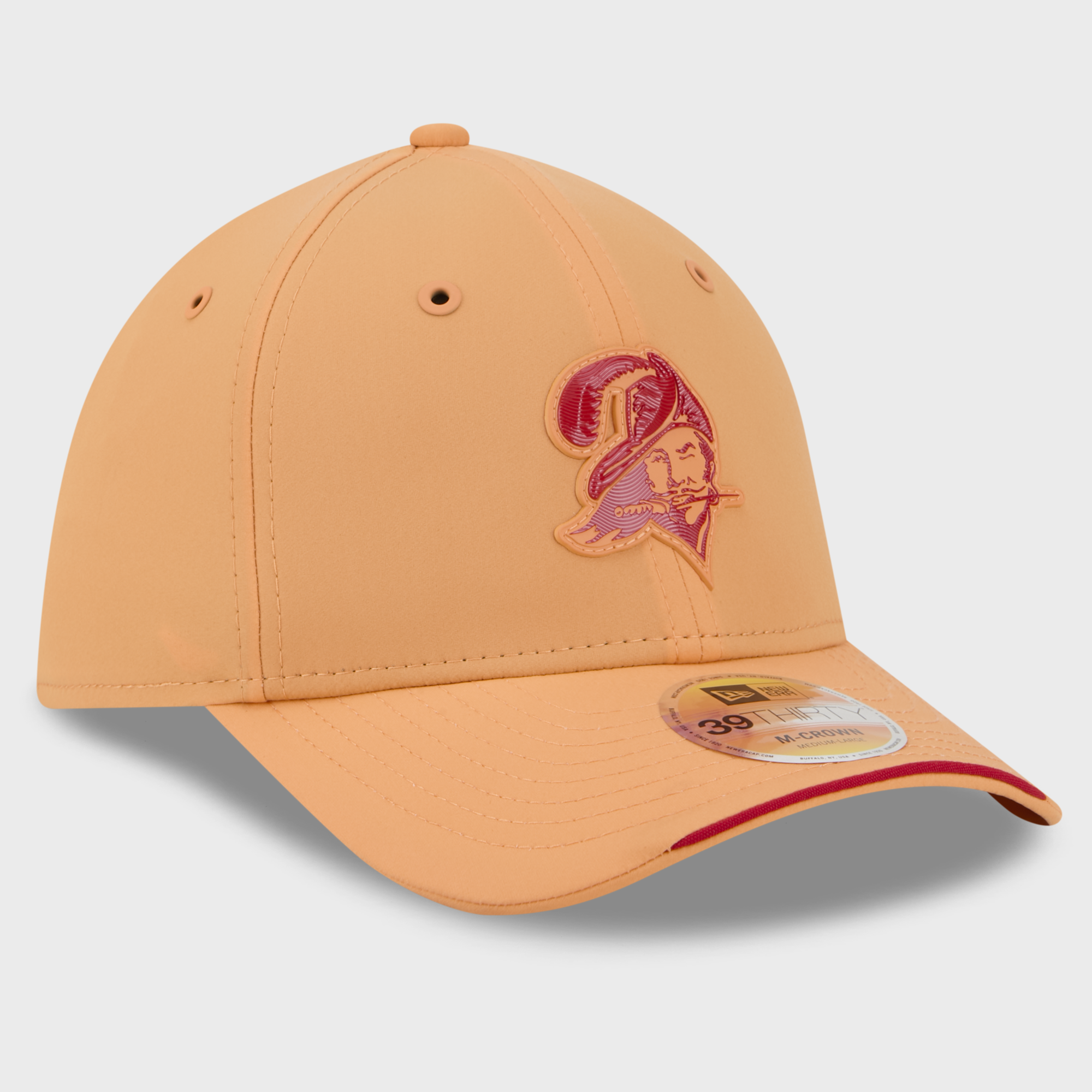 Men's New Era Red Tampa Bay Buccaneers 2026 Sideline 39THIRTY M-Crown Flex Hat