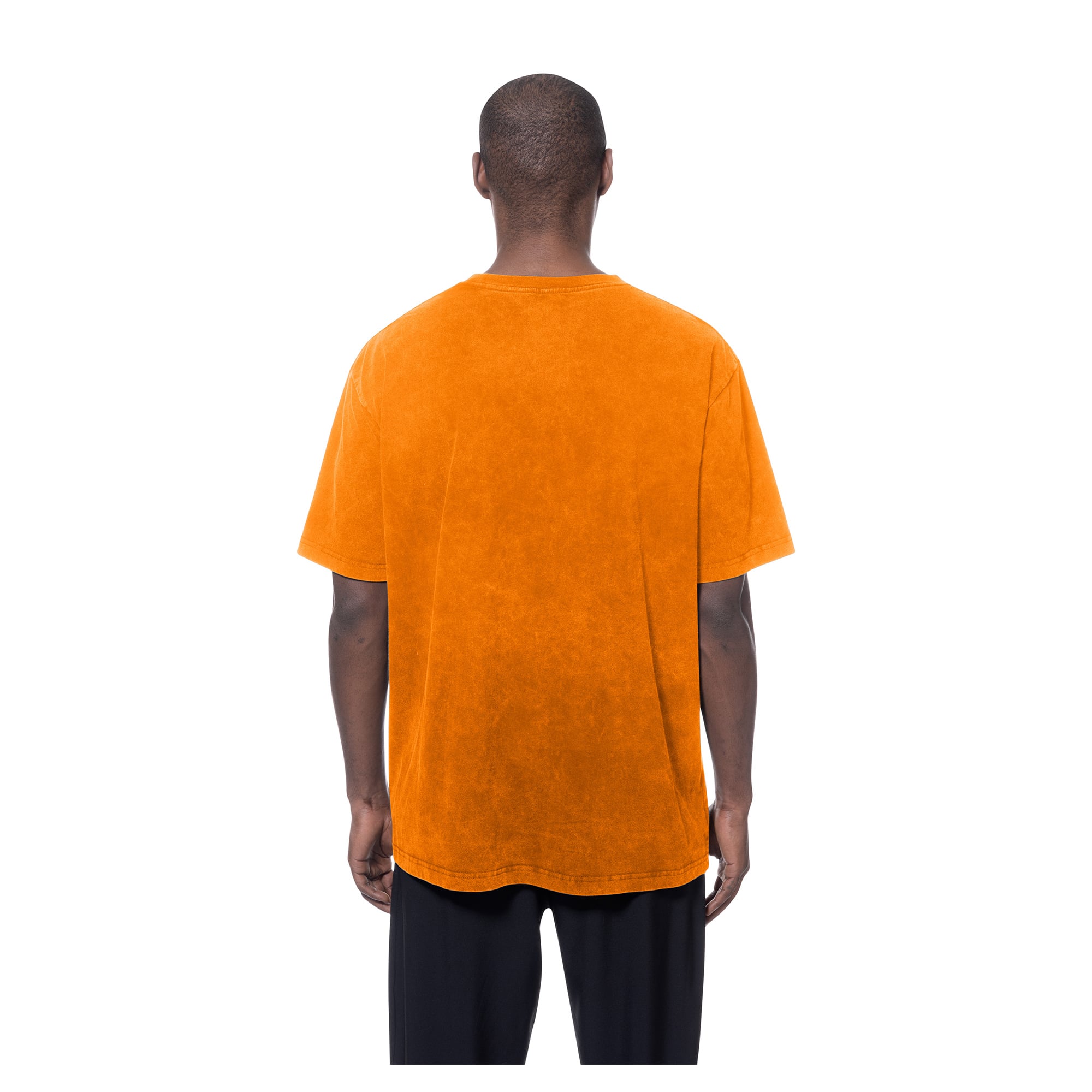 Men's New Era  Orange Tampa Bay Buccaneers Throwback Mineral Wash T-Shirt