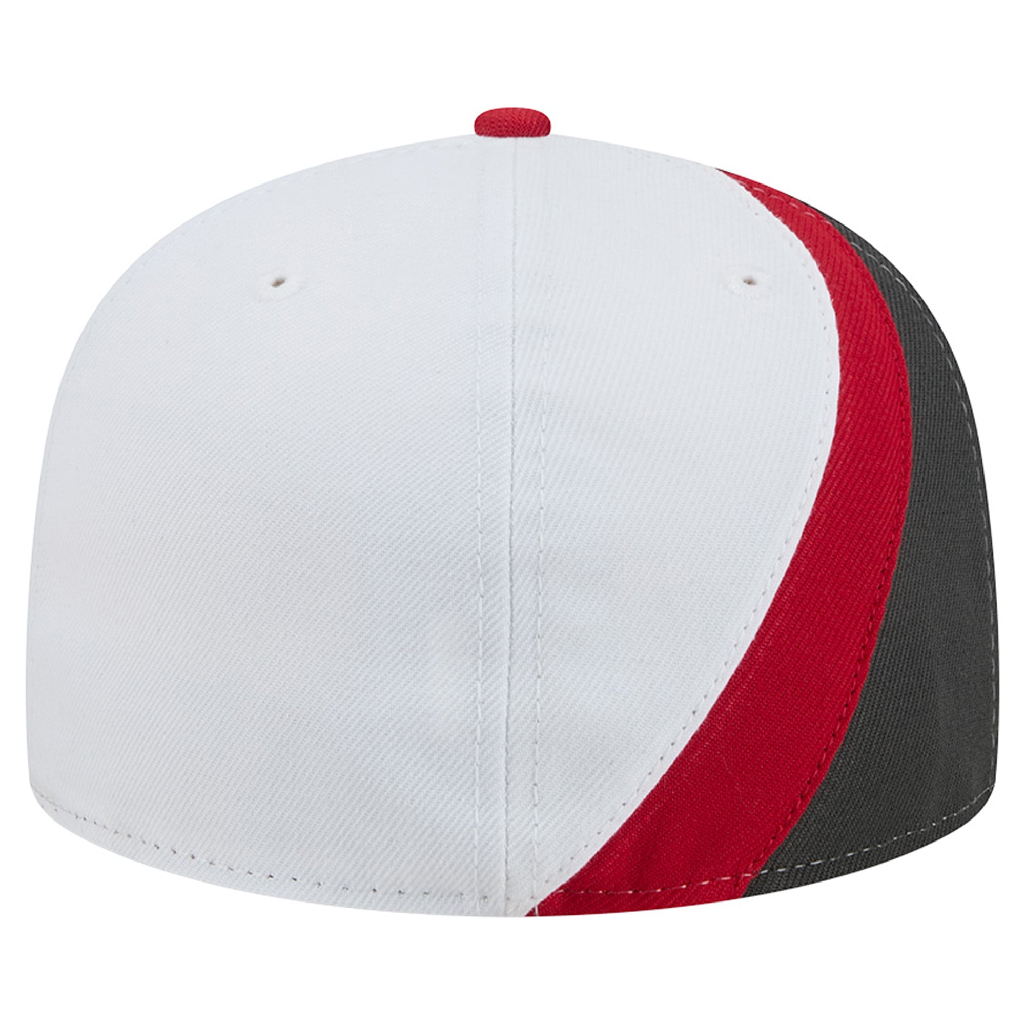 Casquette ajustée New Era Shock 59FIFTY pour homme, couleur étain/rouge, Tampa Bay Buccaneers