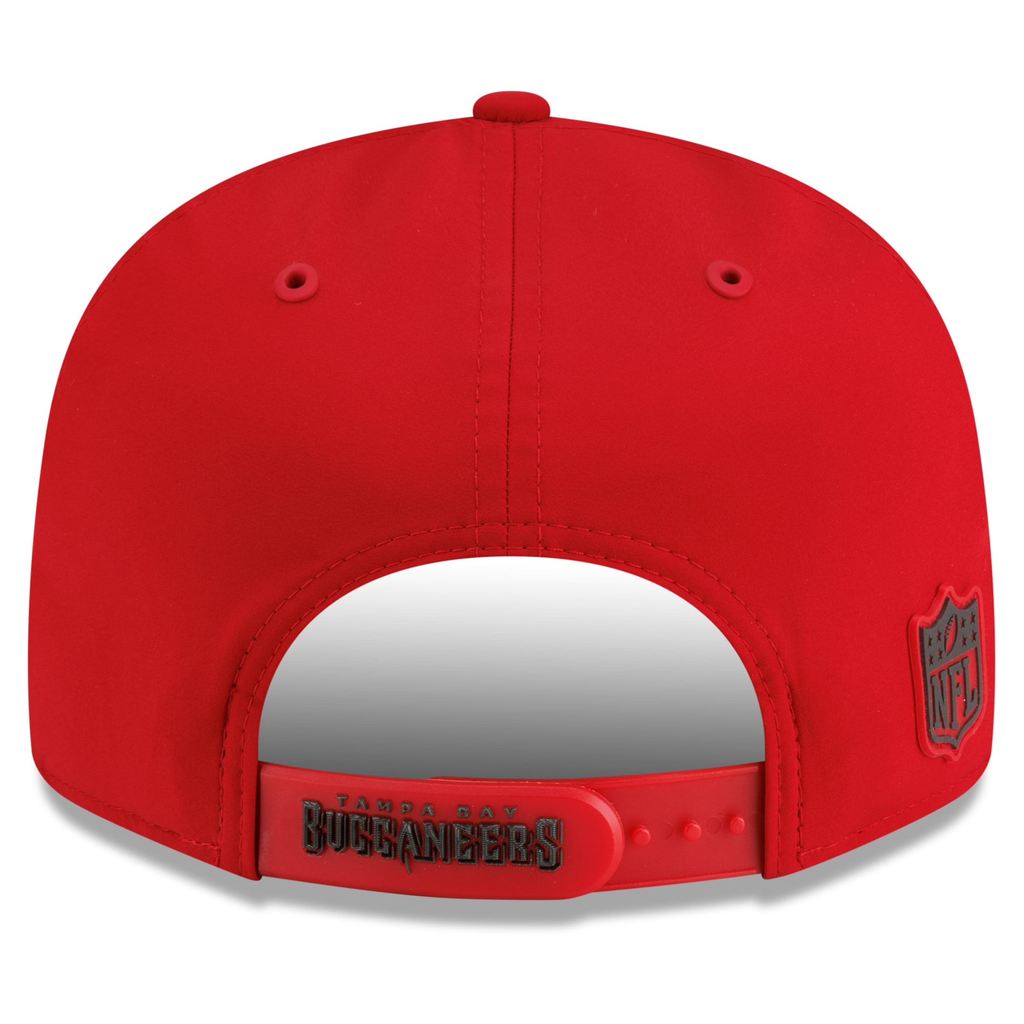 Casquette snapback New Era rouge Tampa Bay Buccaneers 2026 Sideline 9FIFTY pour homme