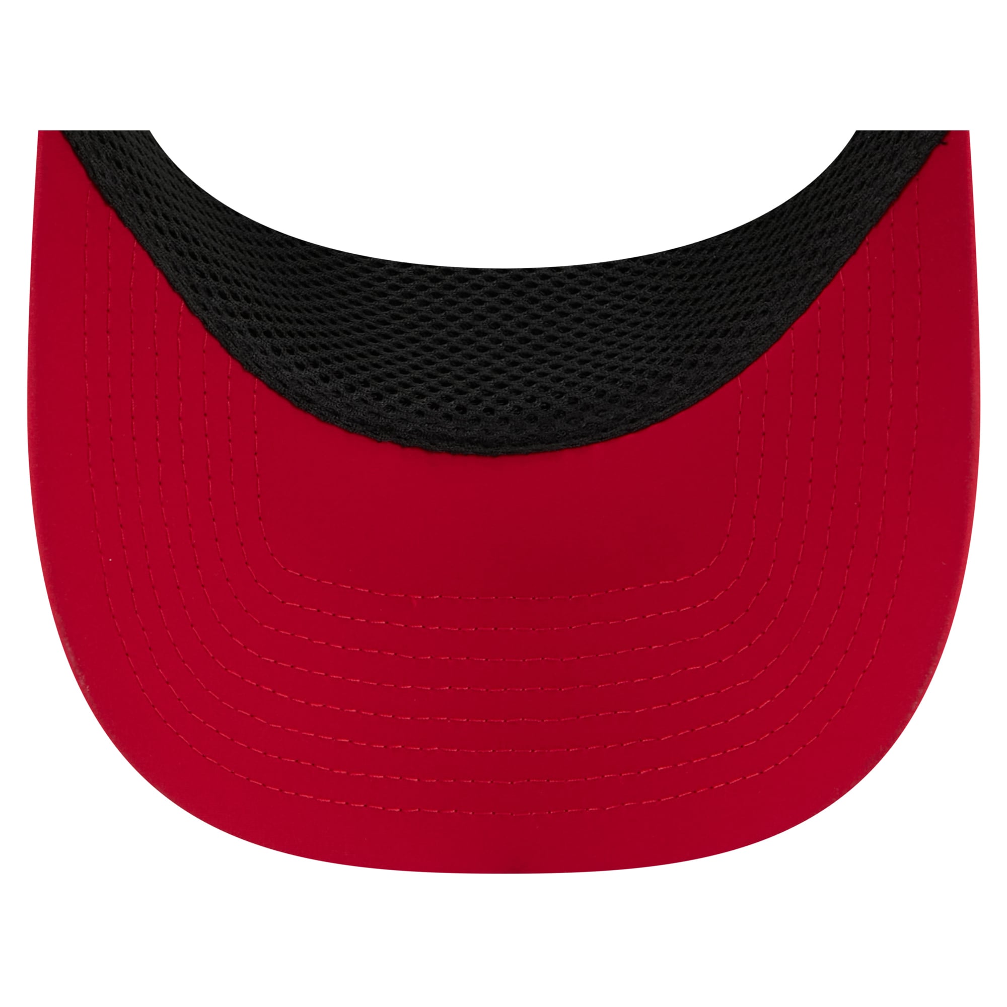 Casquette New Era rouge pour homme, Tampa Bay Buccaneers, modèle Sideline 2026, visière ajustable