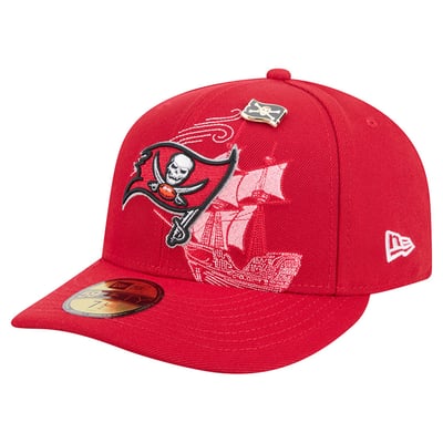 Tampa Bay Buccaneers New Era City Pin 59FIFTY Fitted Hat - Red