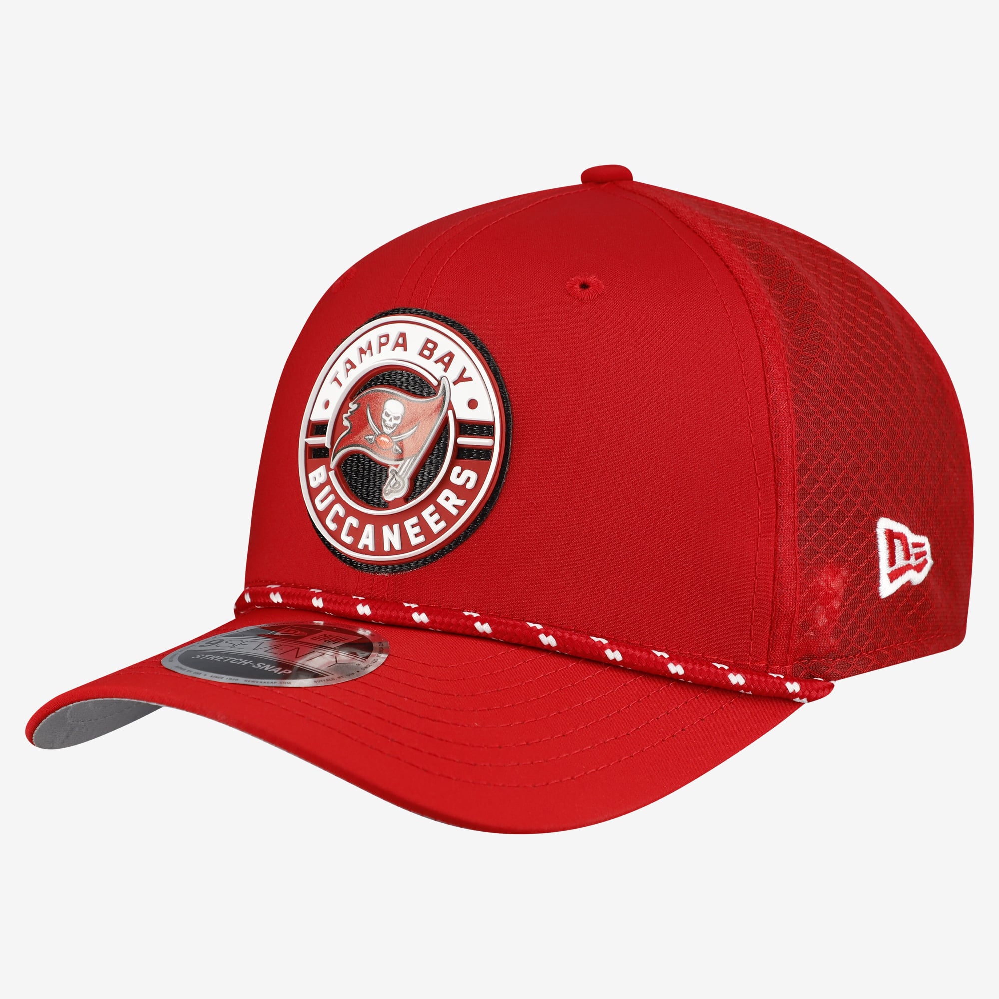 Casquette ajustable New Era rouge Tampa Bay Buccaneers Game 9SEVENTY pour homme