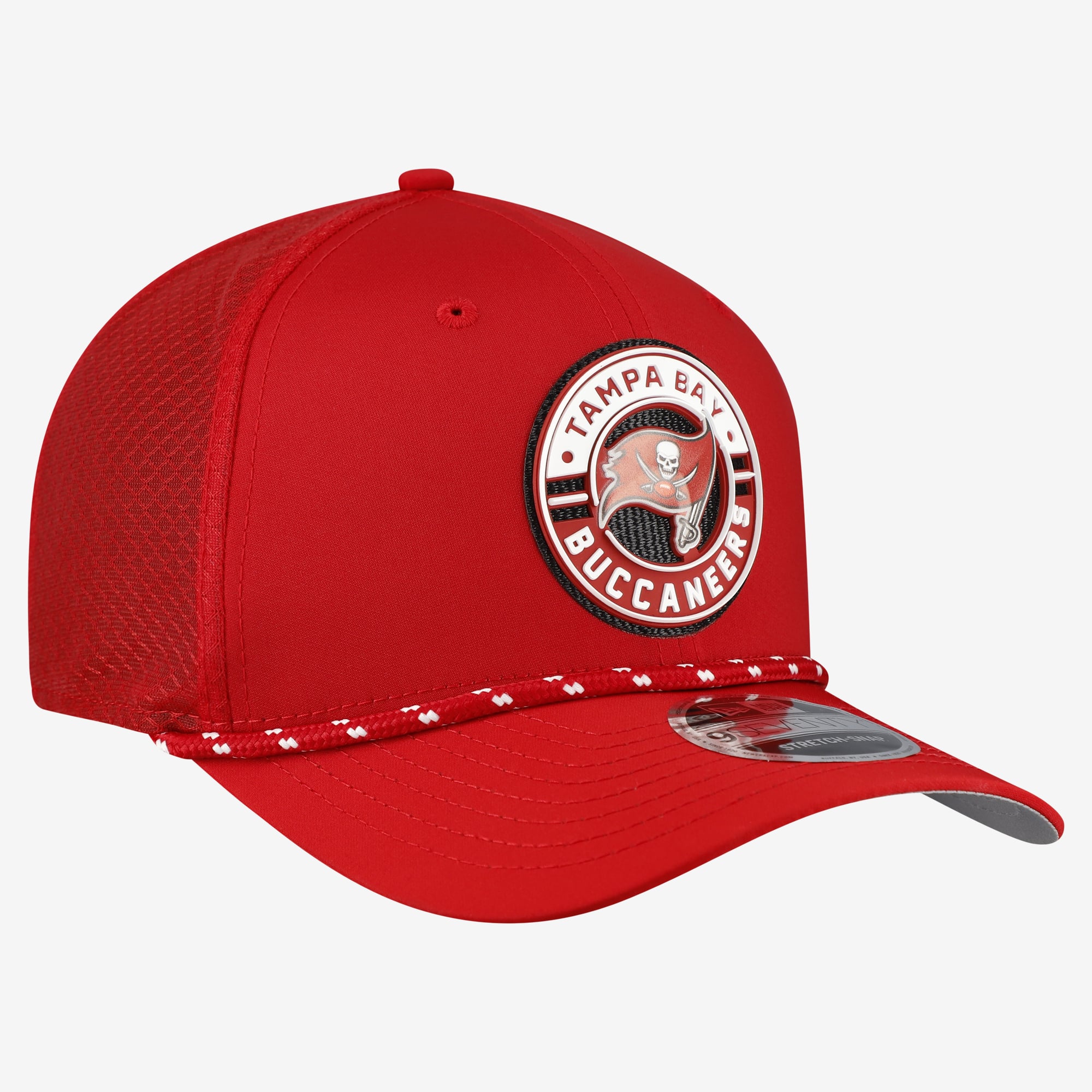 Casquette ajustable New Era rouge Tampa Bay Buccaneers Game 9SEVENTY pour homme