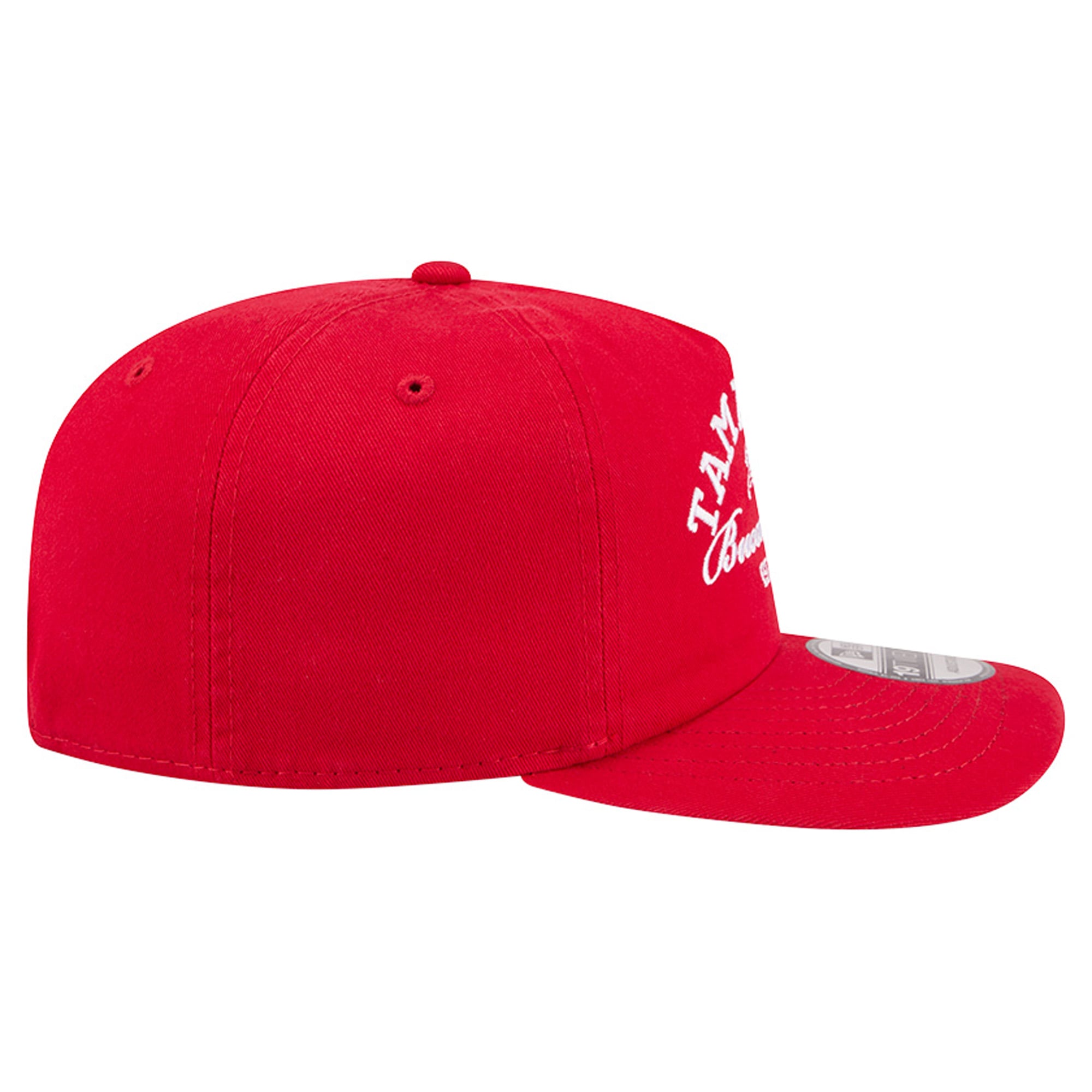 Casquette ajustable New Era rouge Tampa Bay Buccaneers Stacked 19TWENTY pour homme