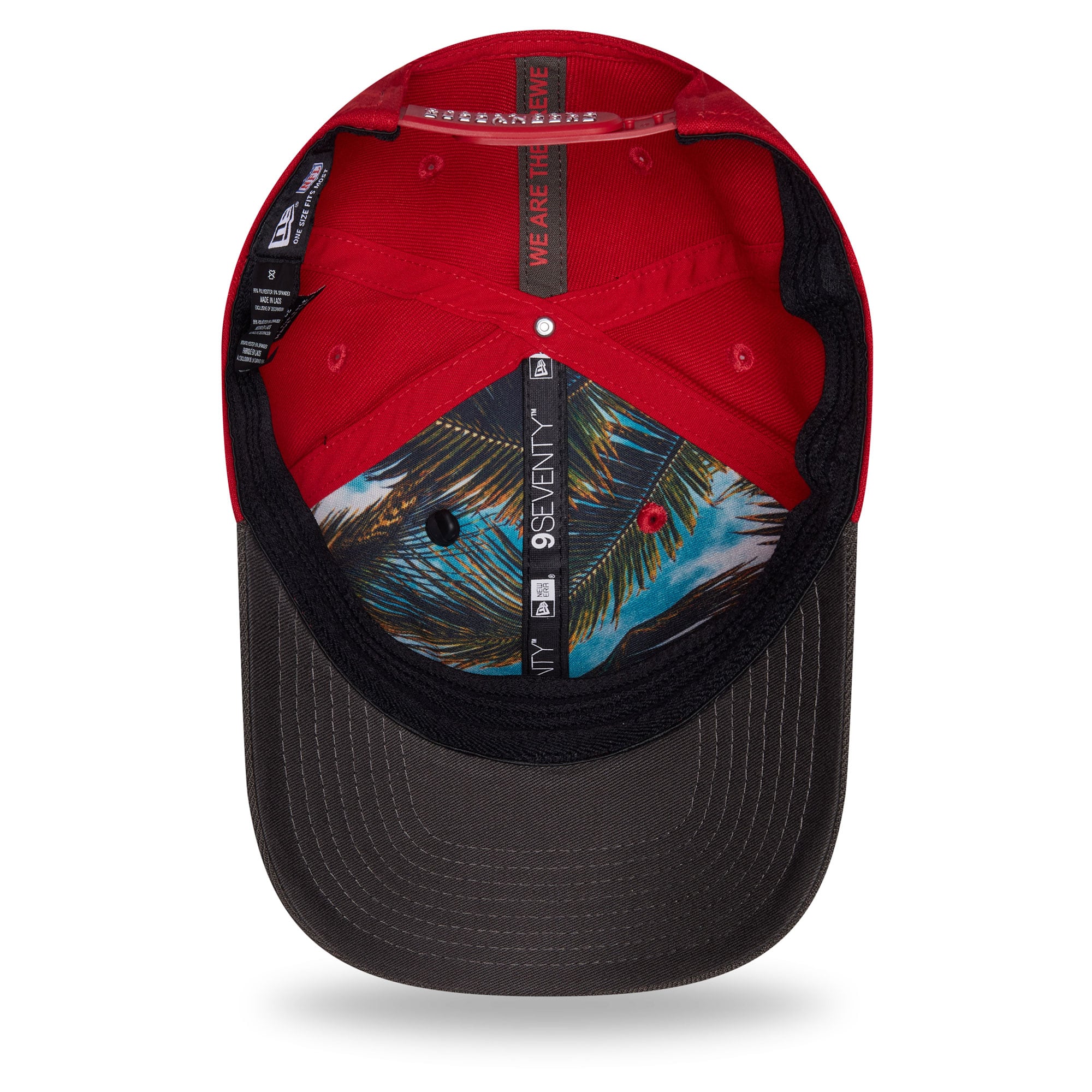 Casquette ajustable New Era rouge/étain Tampa Bay Buccaneers 2026 NFL Draft 9SEVENTY pour homme