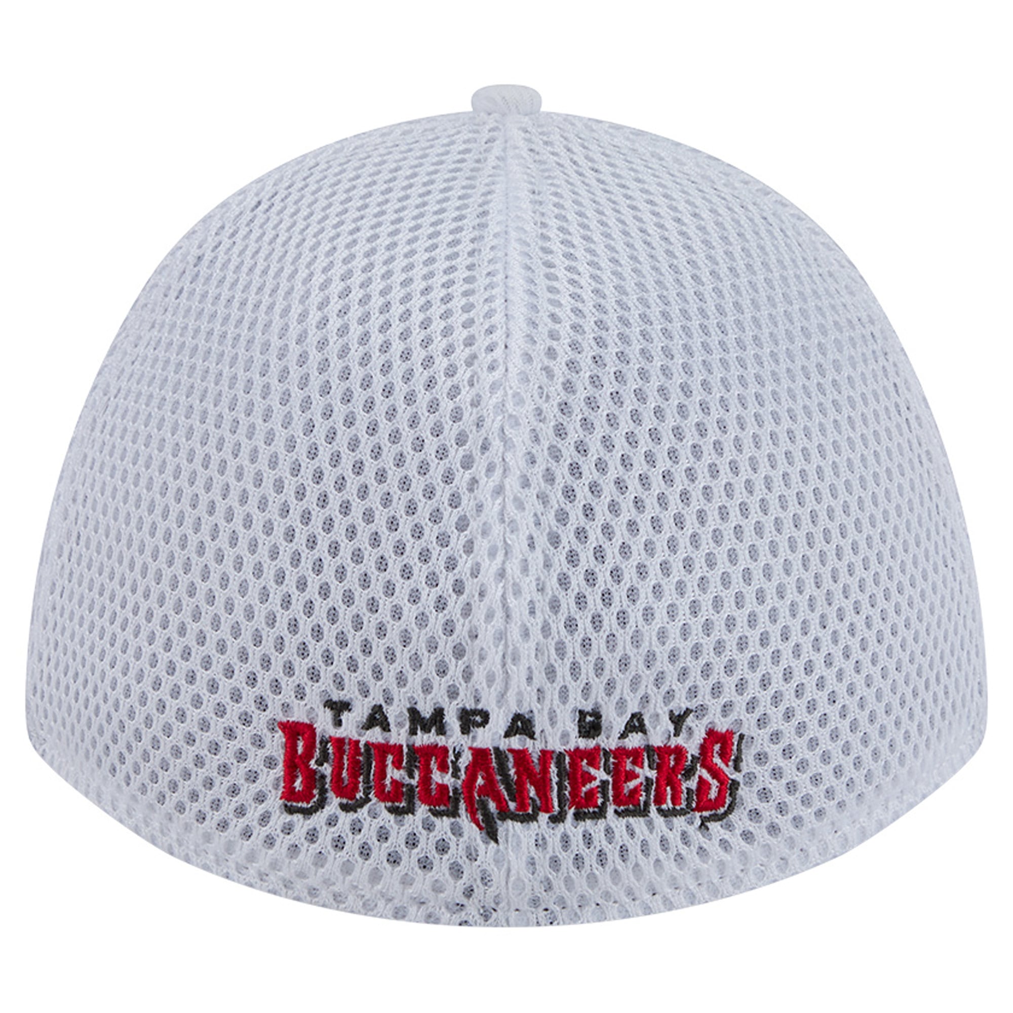Casquette New Era blanche et rouge Tampa Bay Buccaneers Dash 39THIRTY M-Crown Flex pour homme