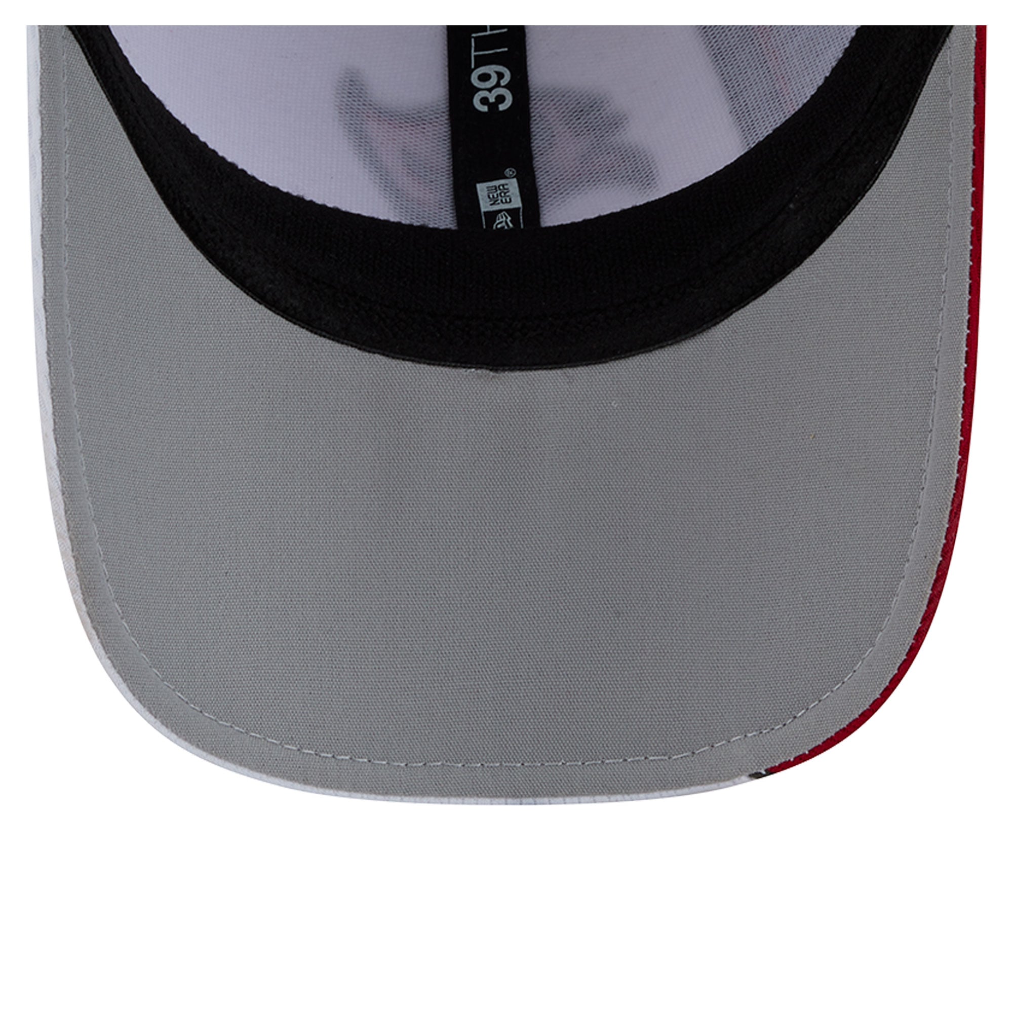 Casquette New Era blanche et rouge Tampa Bay Buccaneers Dash 39THIRTY M-Crown Flex pour homme