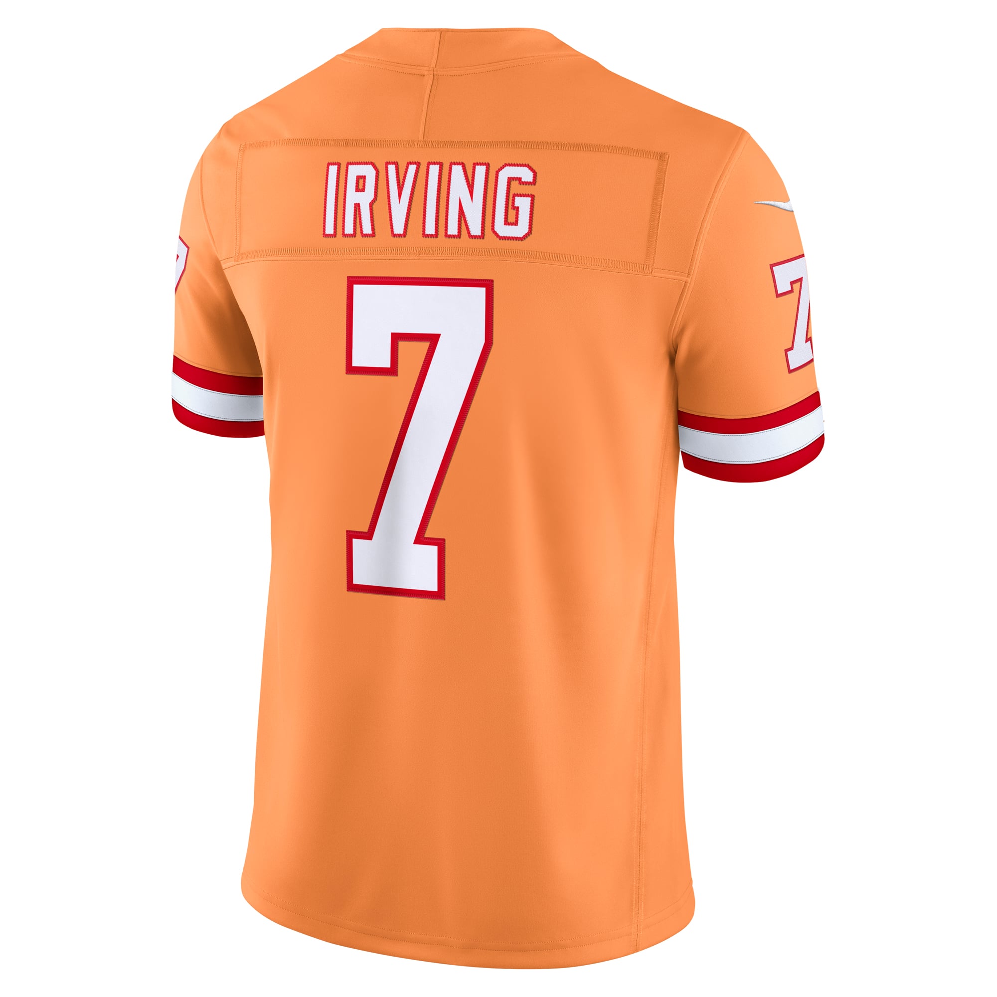 Men's Nike Bucky Irving Creamsicle Tampa Bay Buccaneers Alternate Vapor F.U.S.E. Stitched Limited Jersey