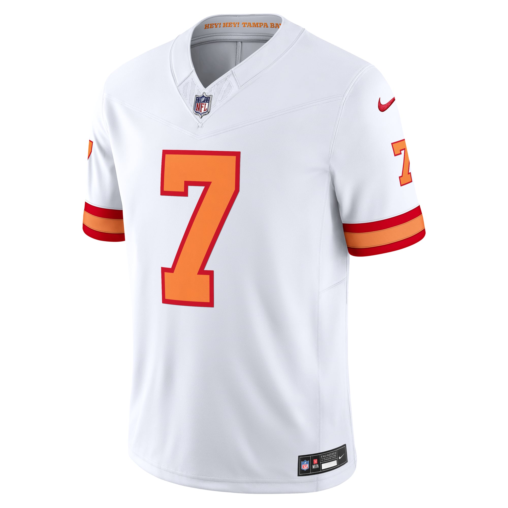 Maillot Nike Bucky Irving blanc '76 des Buccaneers de Tampa Bay Vapor F.U.S.E. Player Limited pour homme