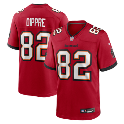 CJ Dippre Tampa Bay Buccaneers Nike Team Game Jersey - Red