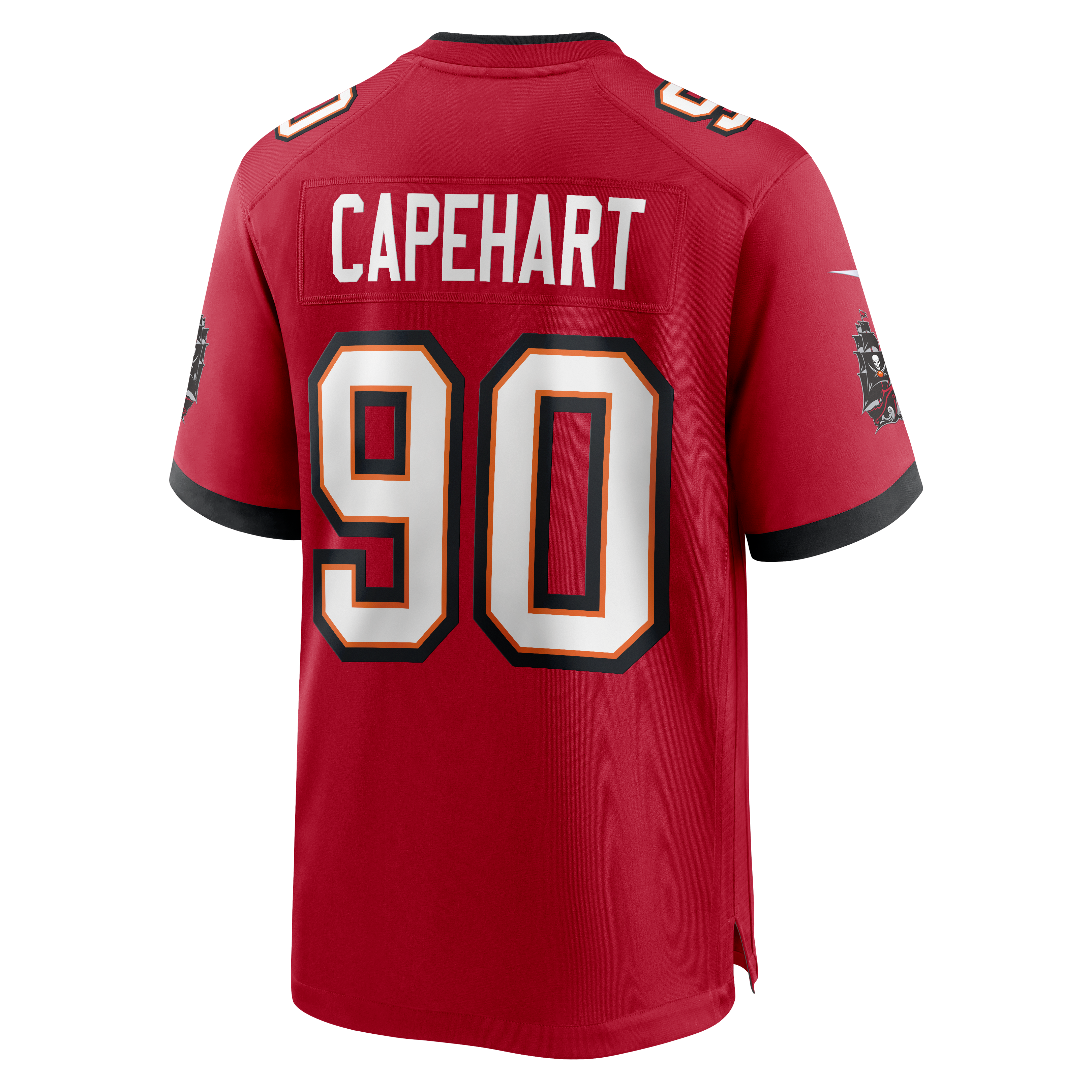 Men's Nike DeMonte Capehart Red Tampa Bay Buccaneers Team Game Jersey