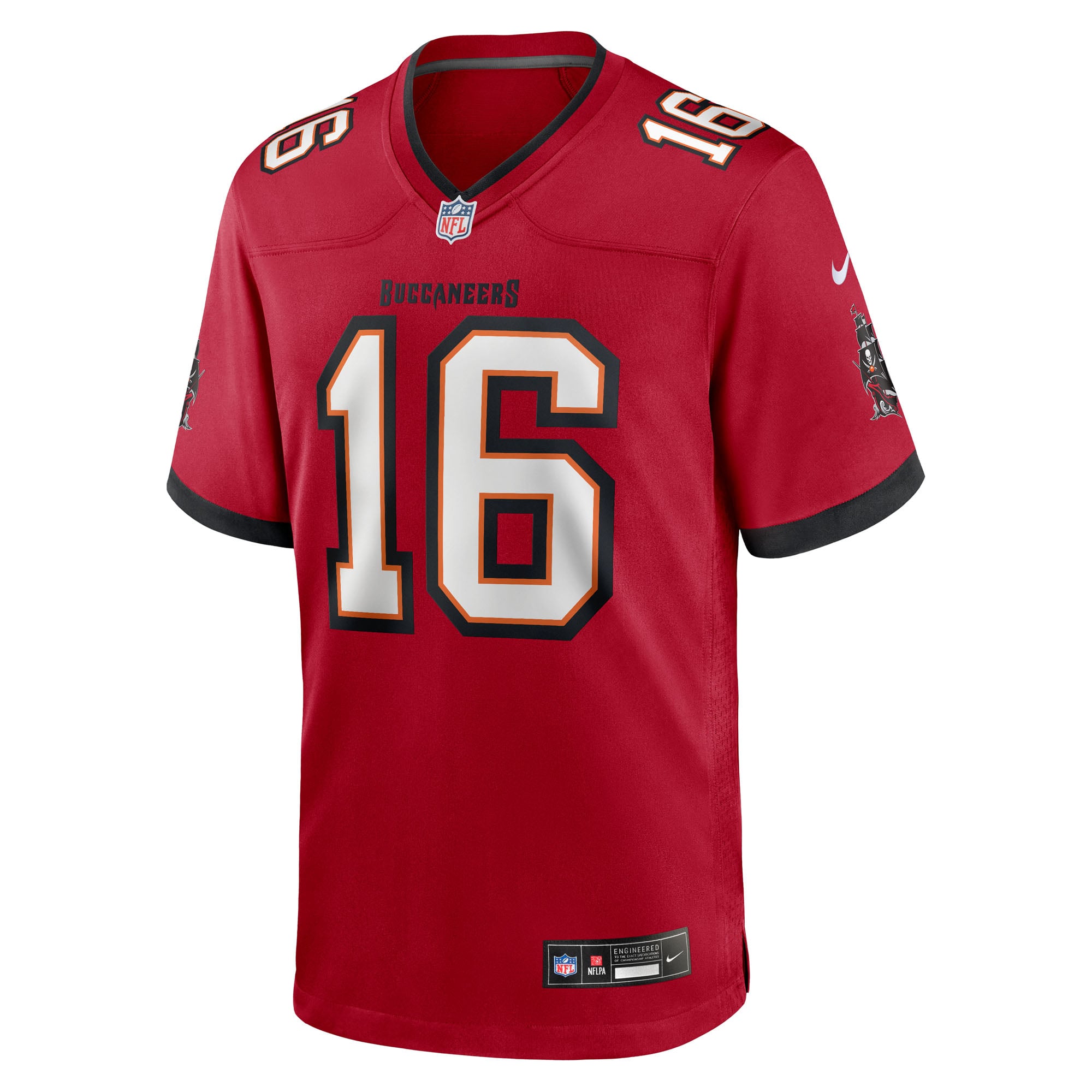 Maillot de match Nike Easton Stick rouge pour homme des Buccaneers Tampa Bay