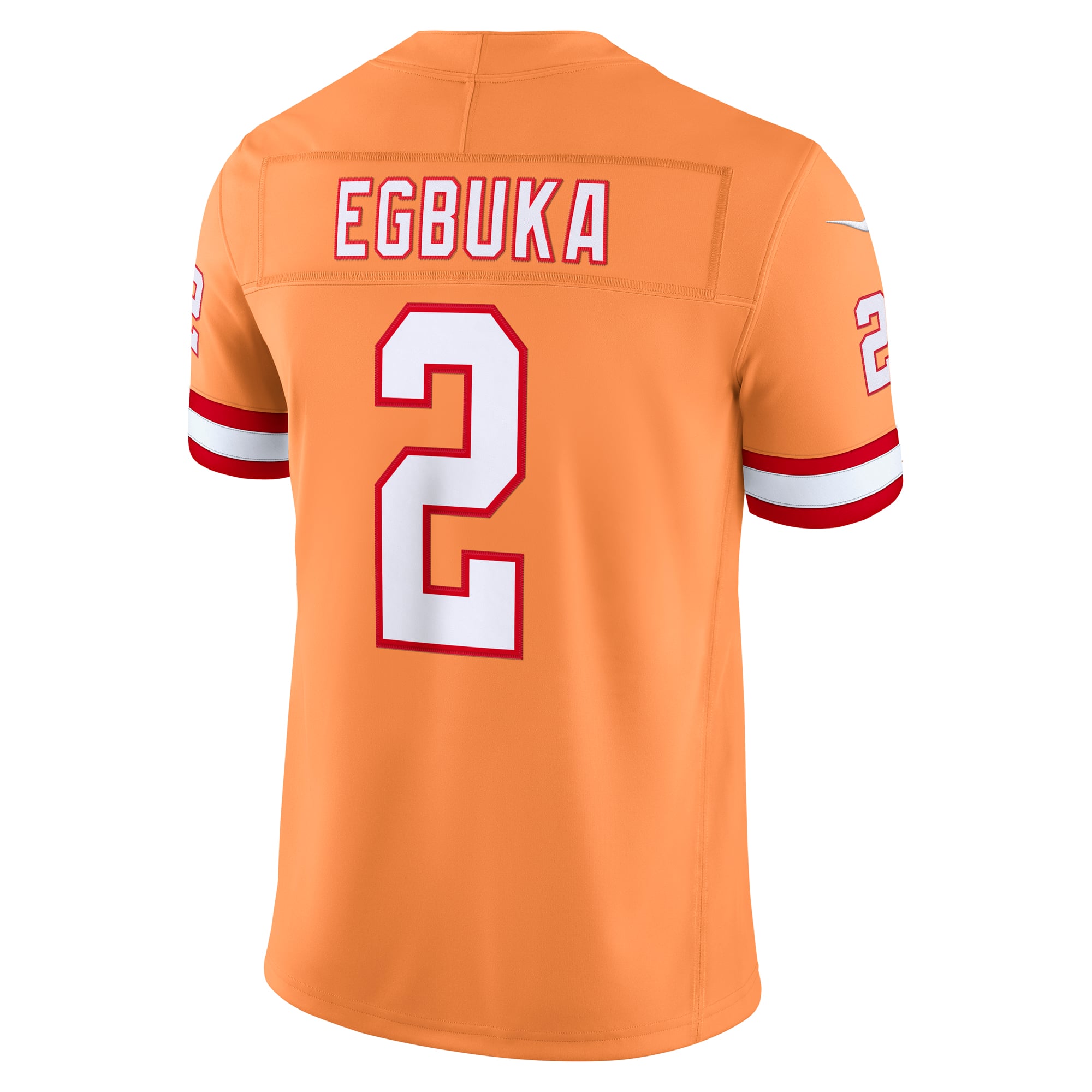 Maillot Nike Emeka Egbuka Creamsicle Tampa Bay Buccaneers Alternate Vapor F.U.S.E. Stitched Limited pour homme