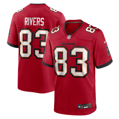 Eric Rivers Tampa Bay Buccaneers Nike Game Player Jersey - Red
