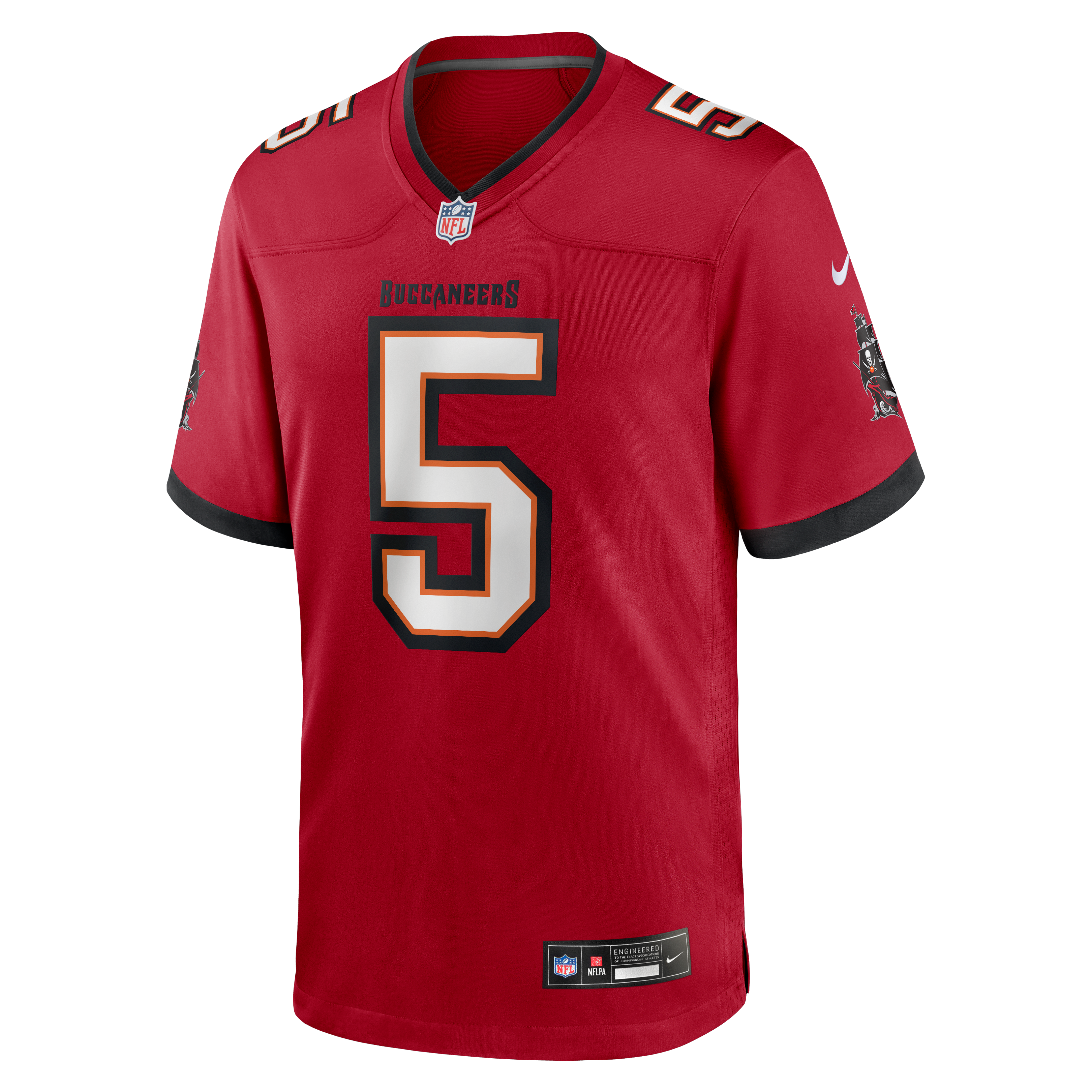 Men's Nike Ifeatu Melifonwu Red Tampa Bay Buccaneers Team Game Jersey