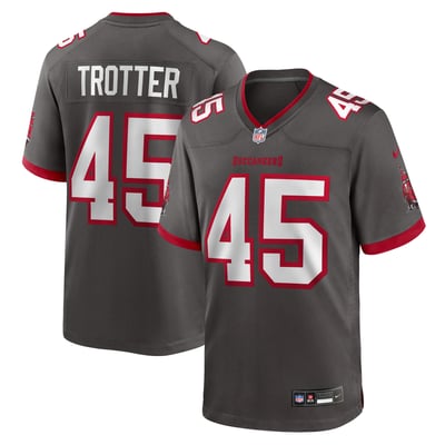 Josiah Trotter Tampa Bay Buccaneers Nike Alternate Game Jersey - Pewter