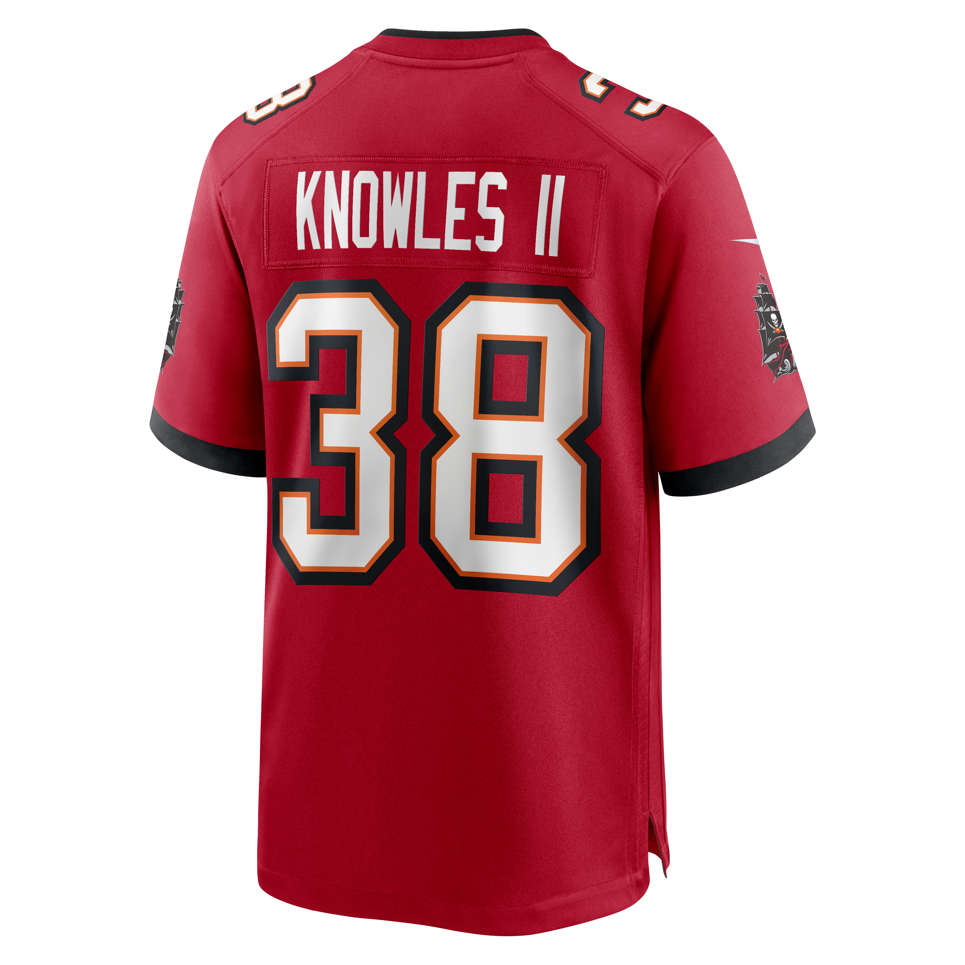 Men's Nike Kevin Knowles II Red Tampa Bay Buccaneers Team Game Jersey
