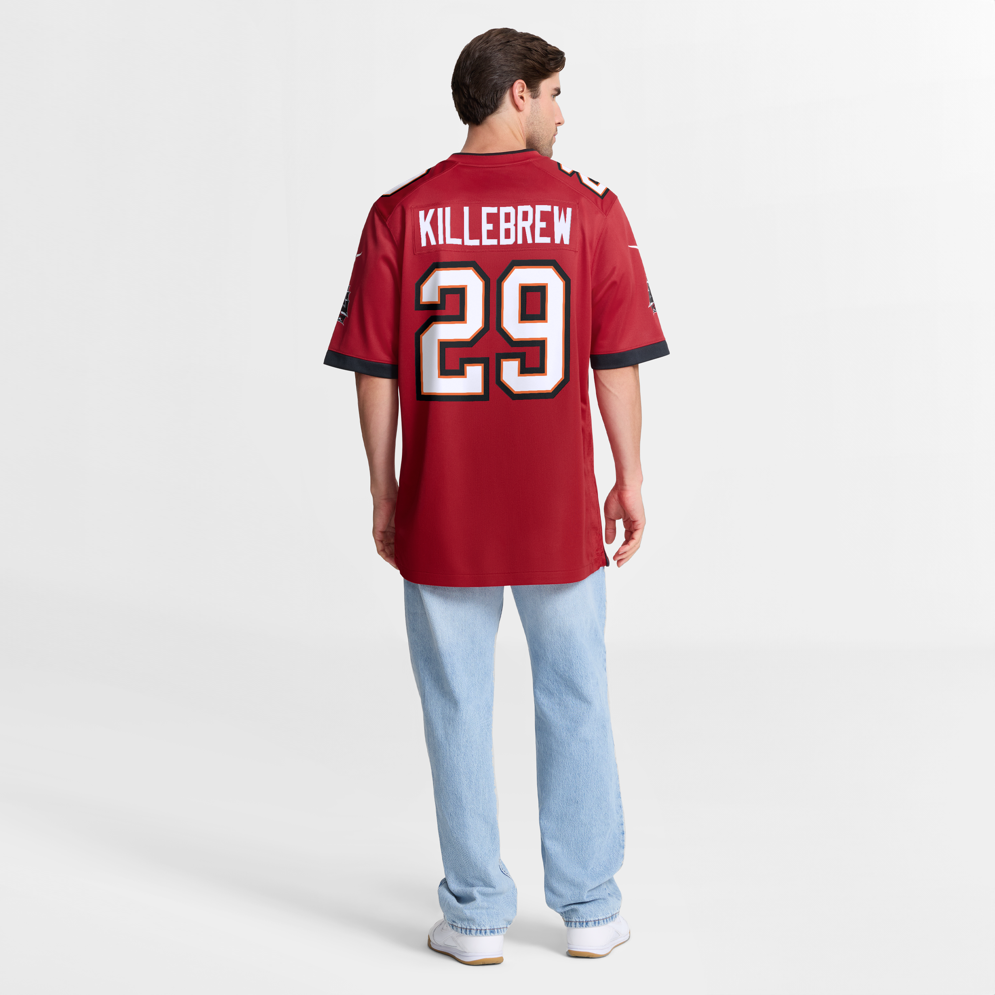 Men's Nike Miles Killebrew Red Tampa Bay Buccaneers Team Game Jersey