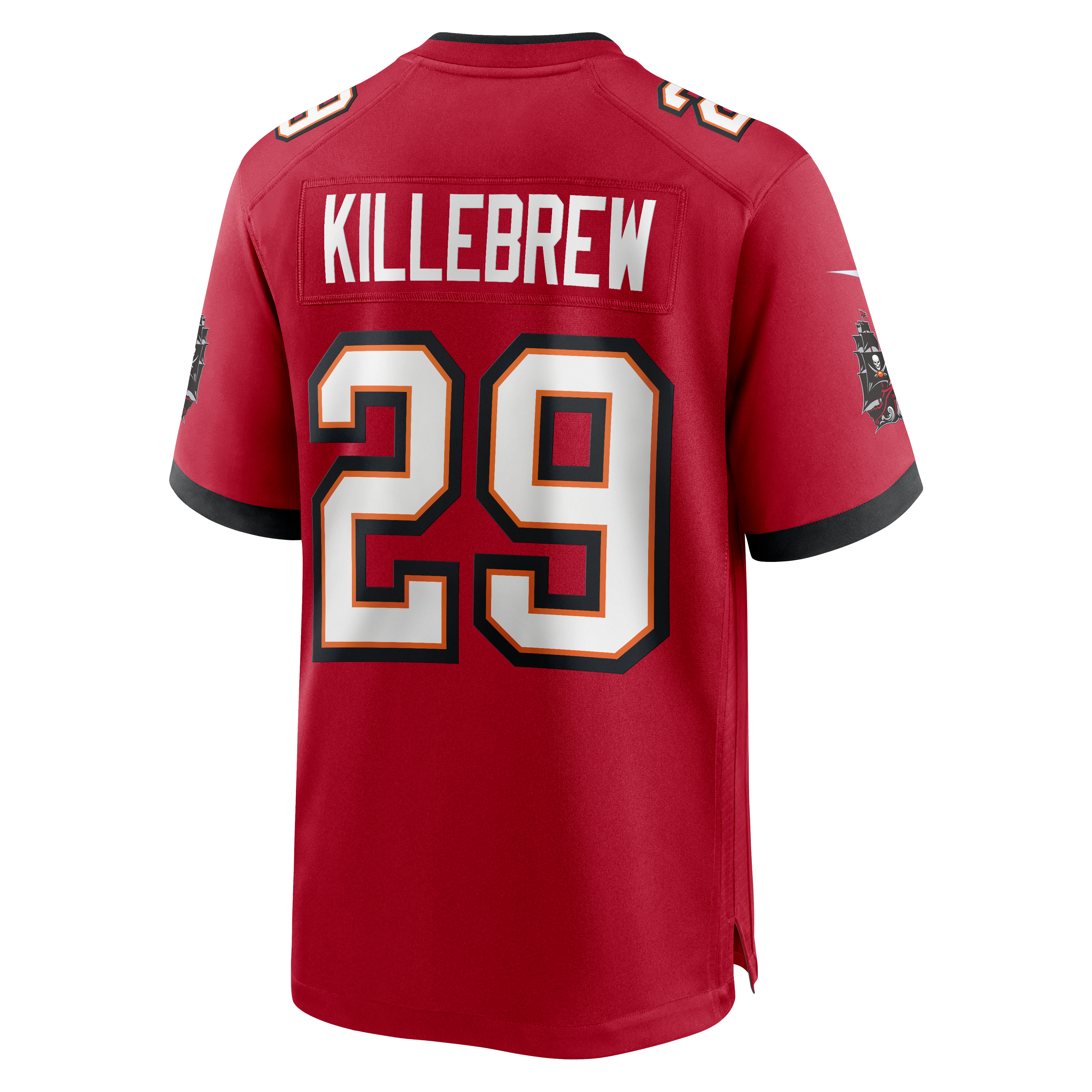 Men's Nike Miles Killebrew Red Tampa Bay Buccaneers Team Game Jersey