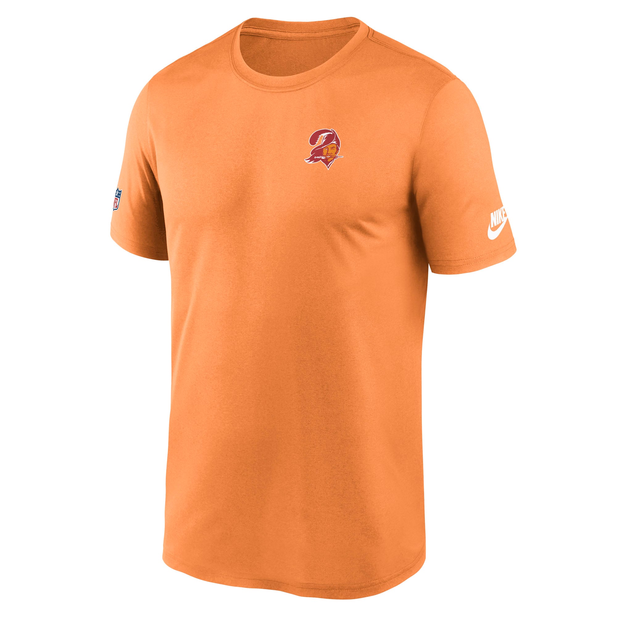 T-shirt Nike Dri-FIT pour homme, orange, Tampa Bay Buccaneers, Alt Legend, petit logo