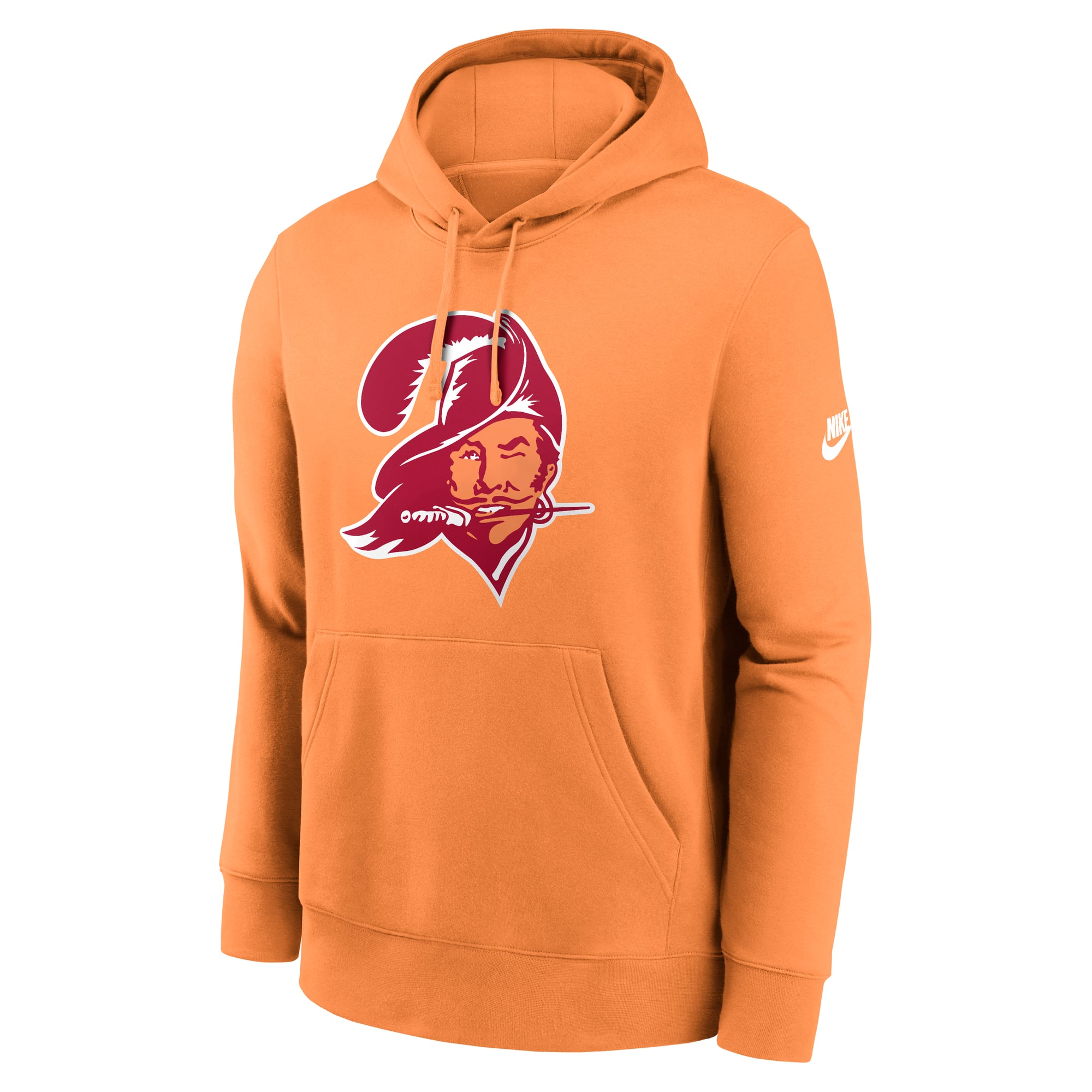 Men's Nike Orange Tampa Bay Buccaneers Club Fleece Pullover Hoodie