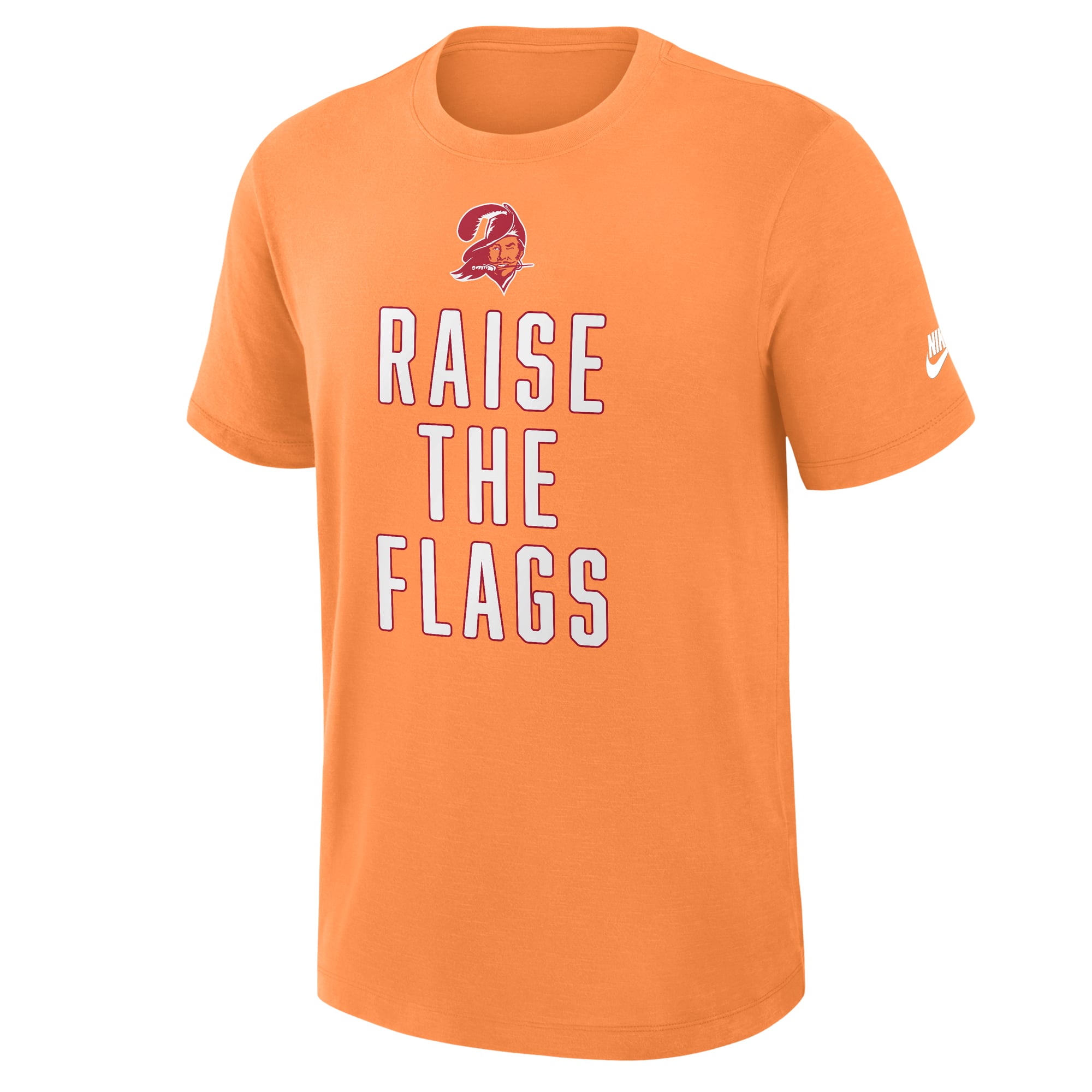 Men's Nike Orange Tampa Bay Buccaneers Rewind Slub T-Shirt