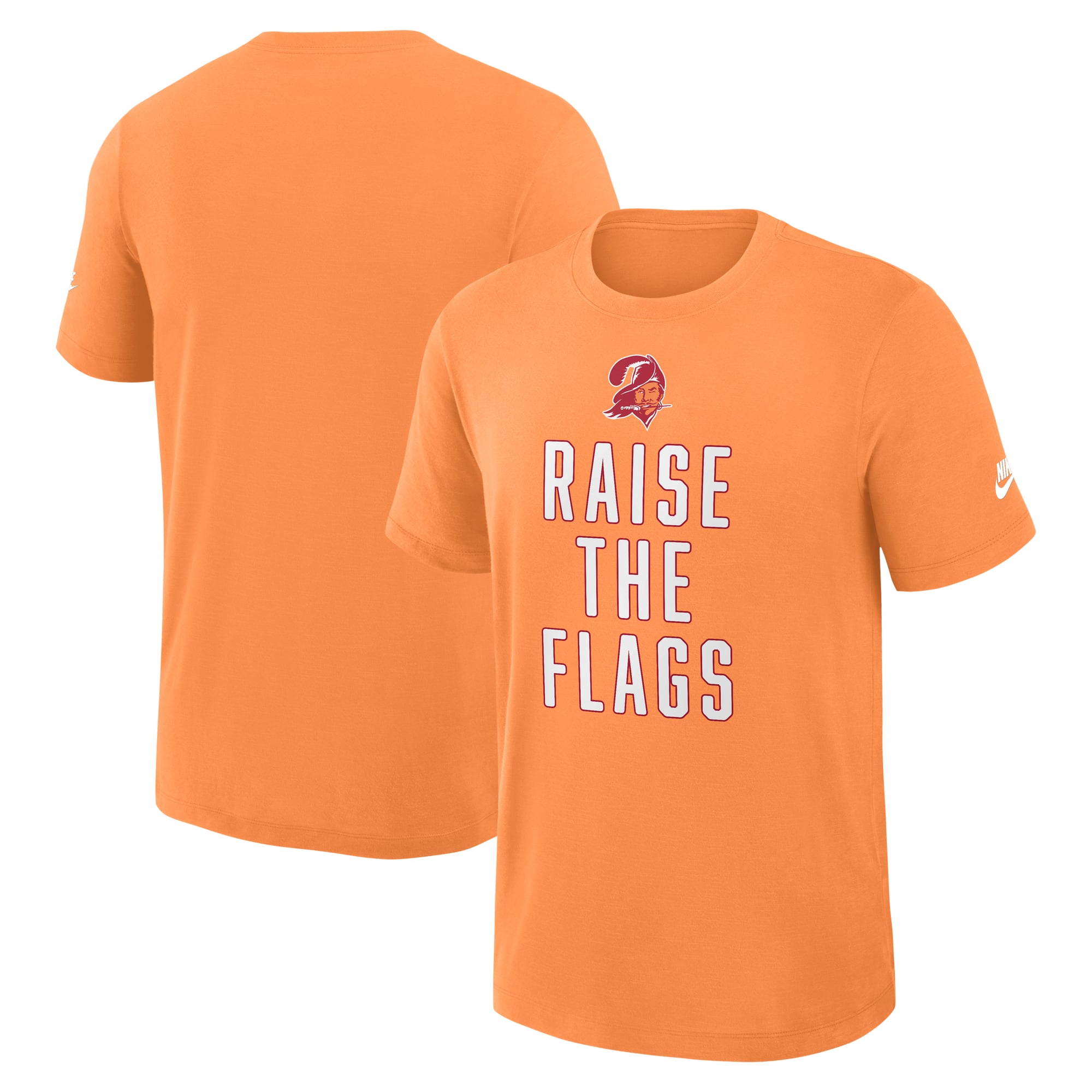 Men's Nike Orange Tampa Bay Buccaneers Rewind Slub T-Shirt