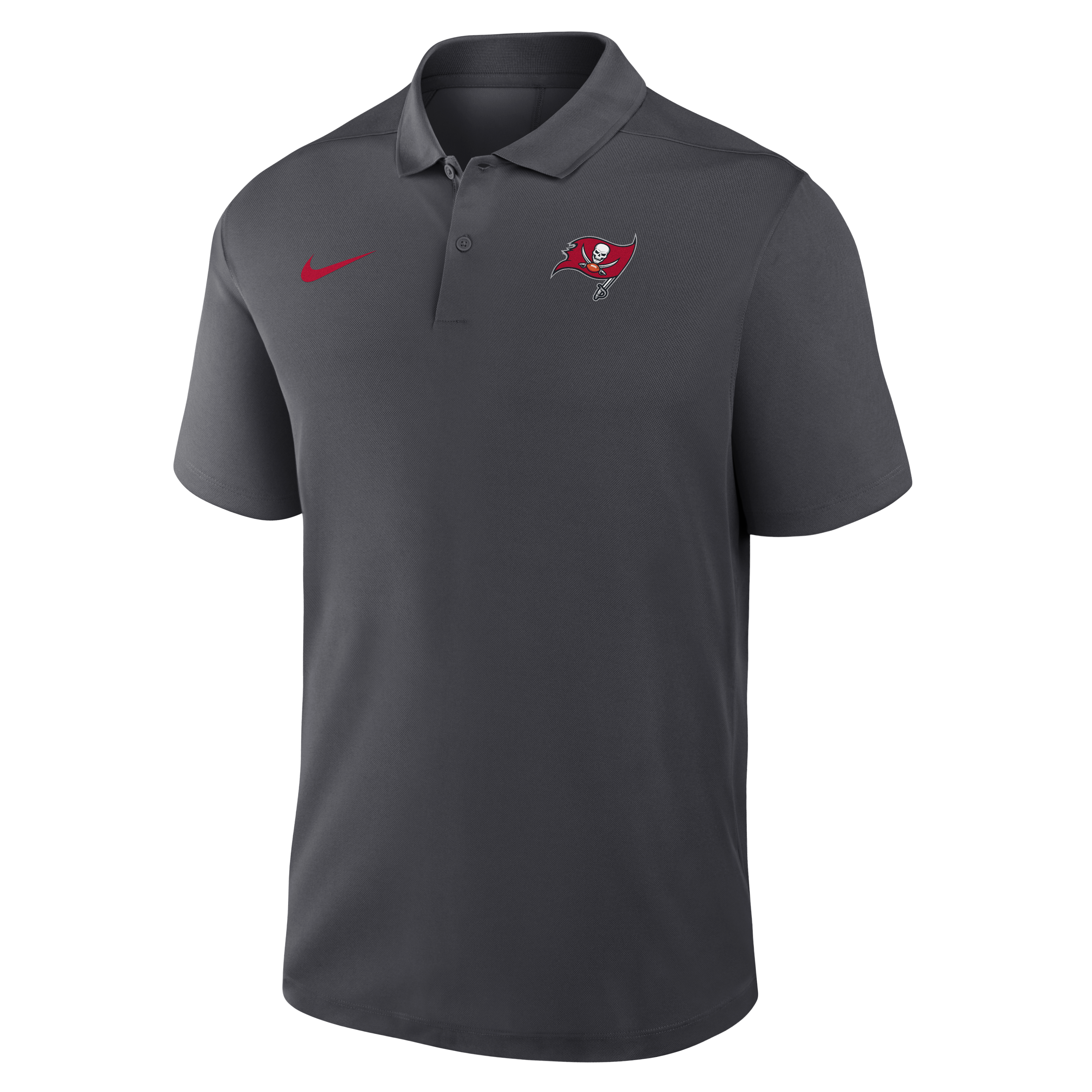 Polo Nike Dri-FIT Victory couleur étain des Buccaneers de Tampa Bay pour homme