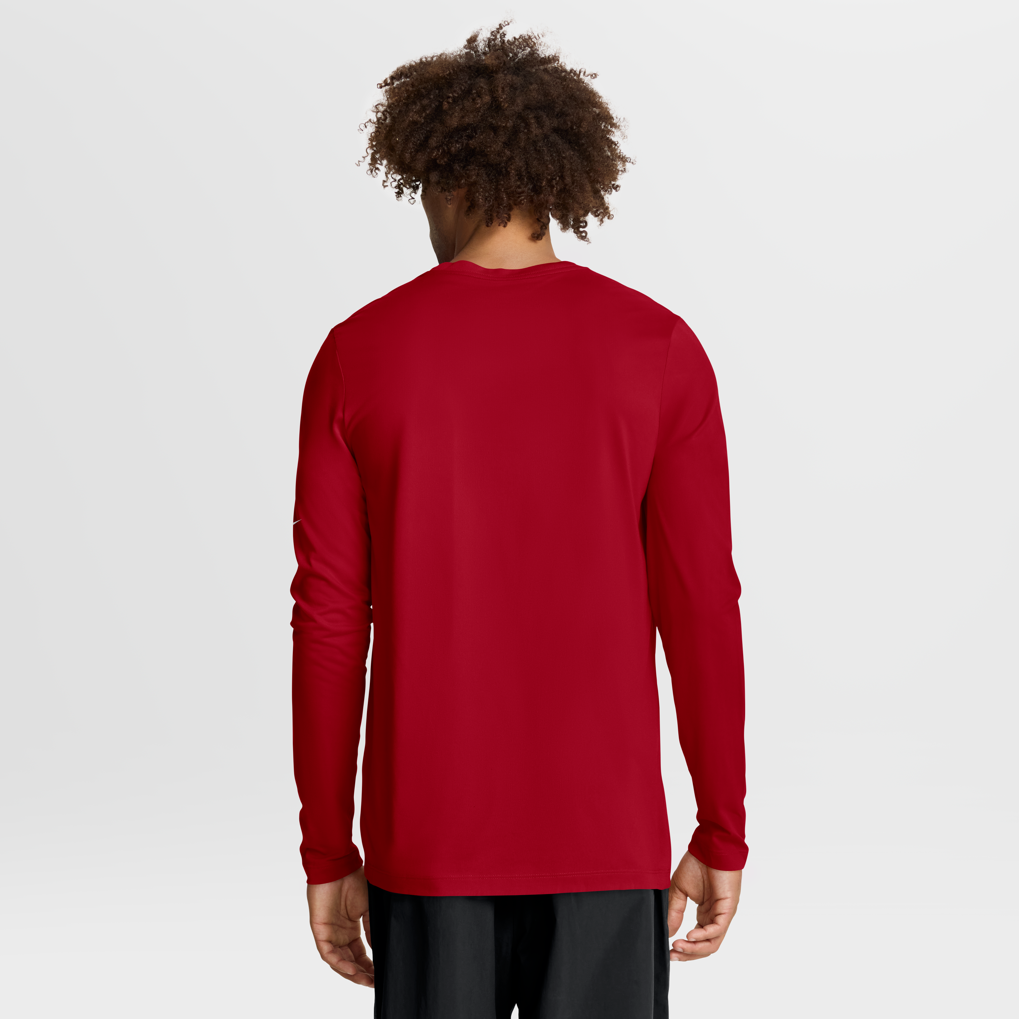 T-shirt à manches longues Nike rouge Tampa Bay Buccaneers Legend Icon Dri-FIT pour homme