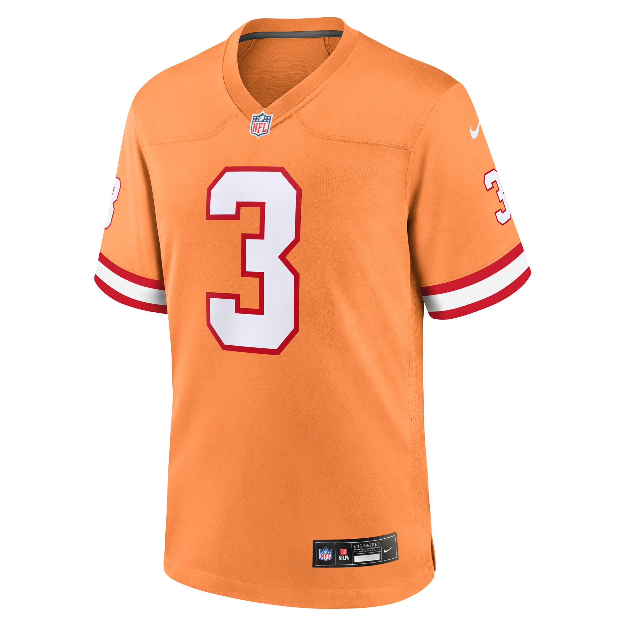 Maillot alternatif Nike Rueben Bain Jr. Creamsicle des Buccaneers de Tampa Bay pour homme