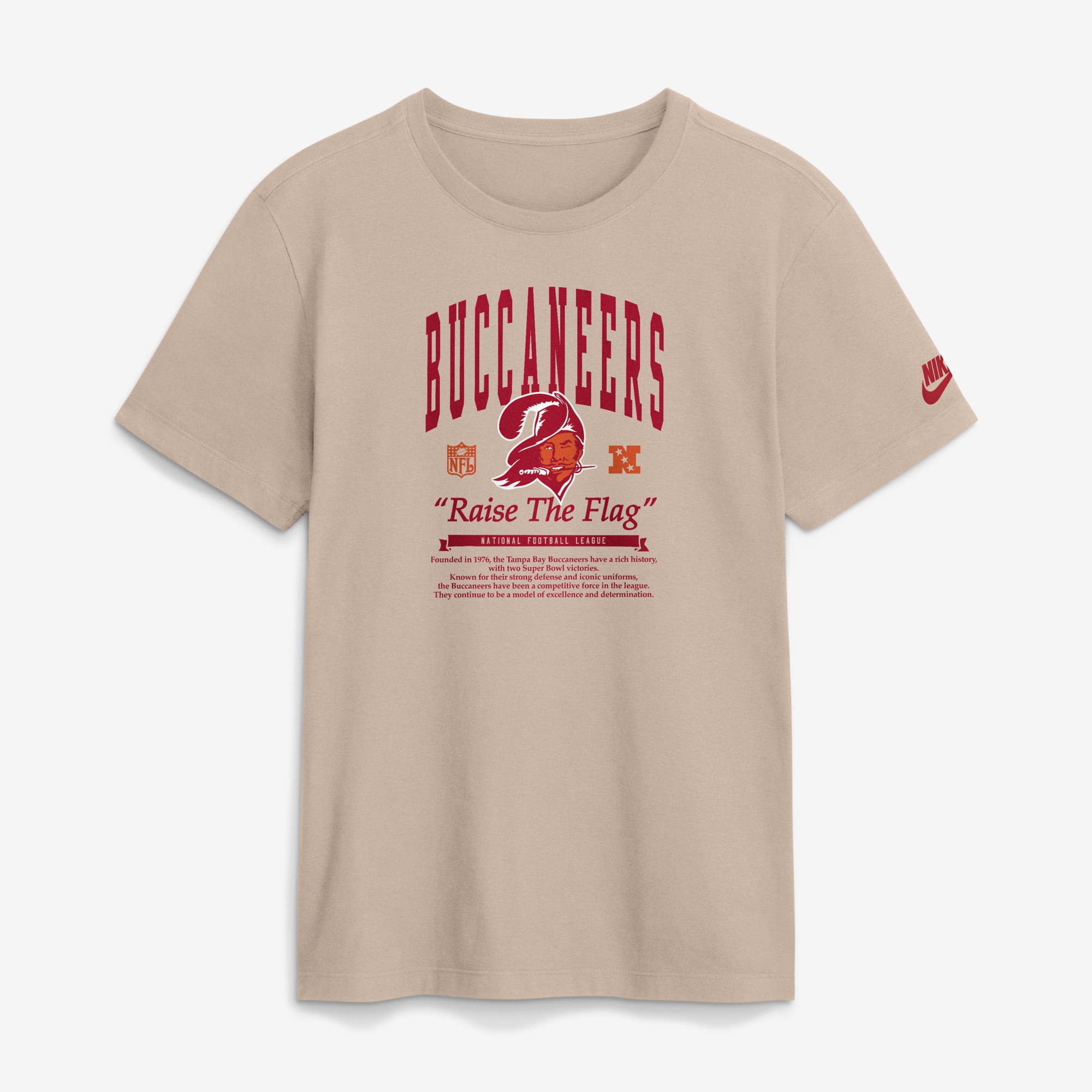 T-shirt Nike Sand Tampa Bay Buccaneers Rewind pour homme