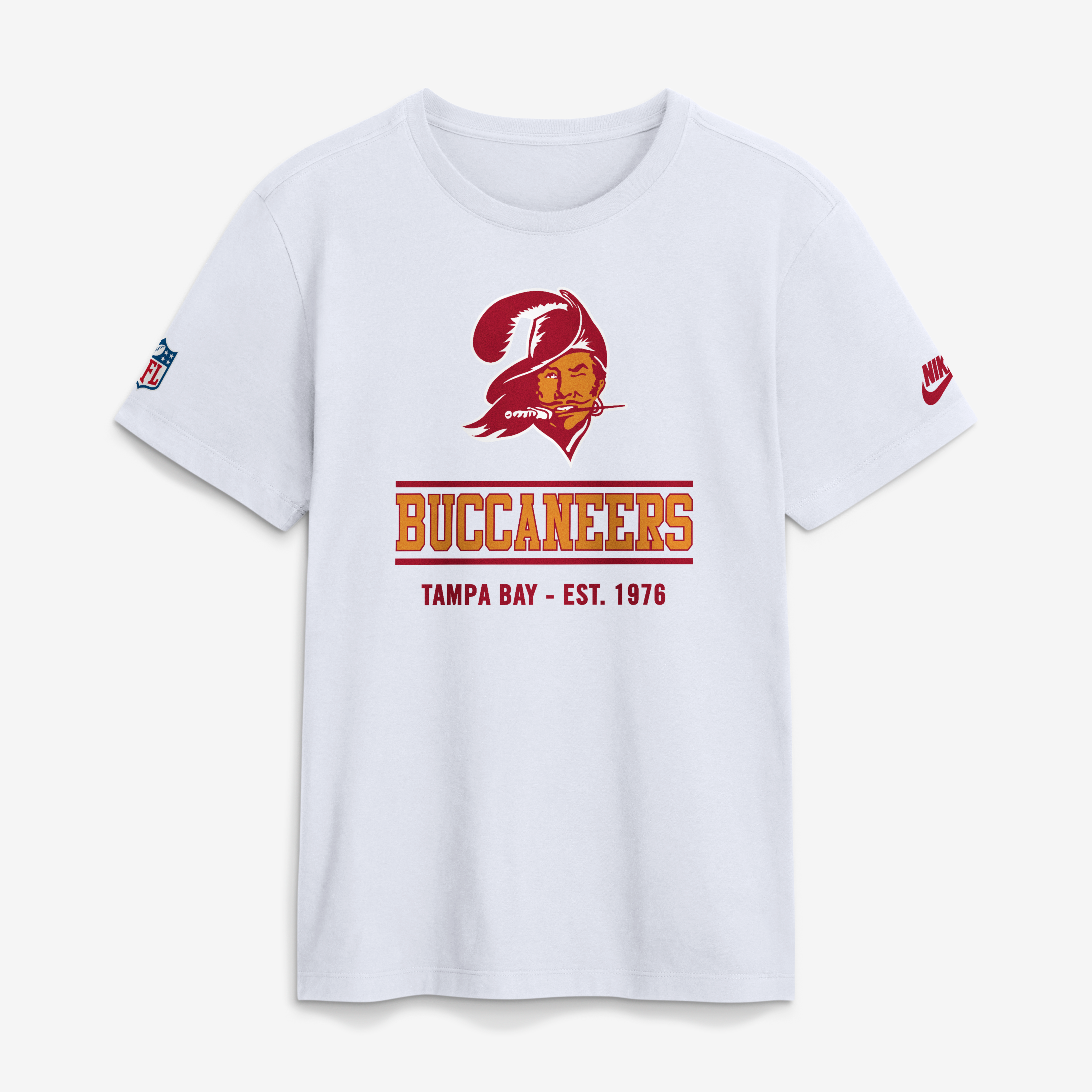 Men's Nike White Tampa Bay Buccaneers Sideline Alternate Final Sprint Dri-FIT T-Shirt