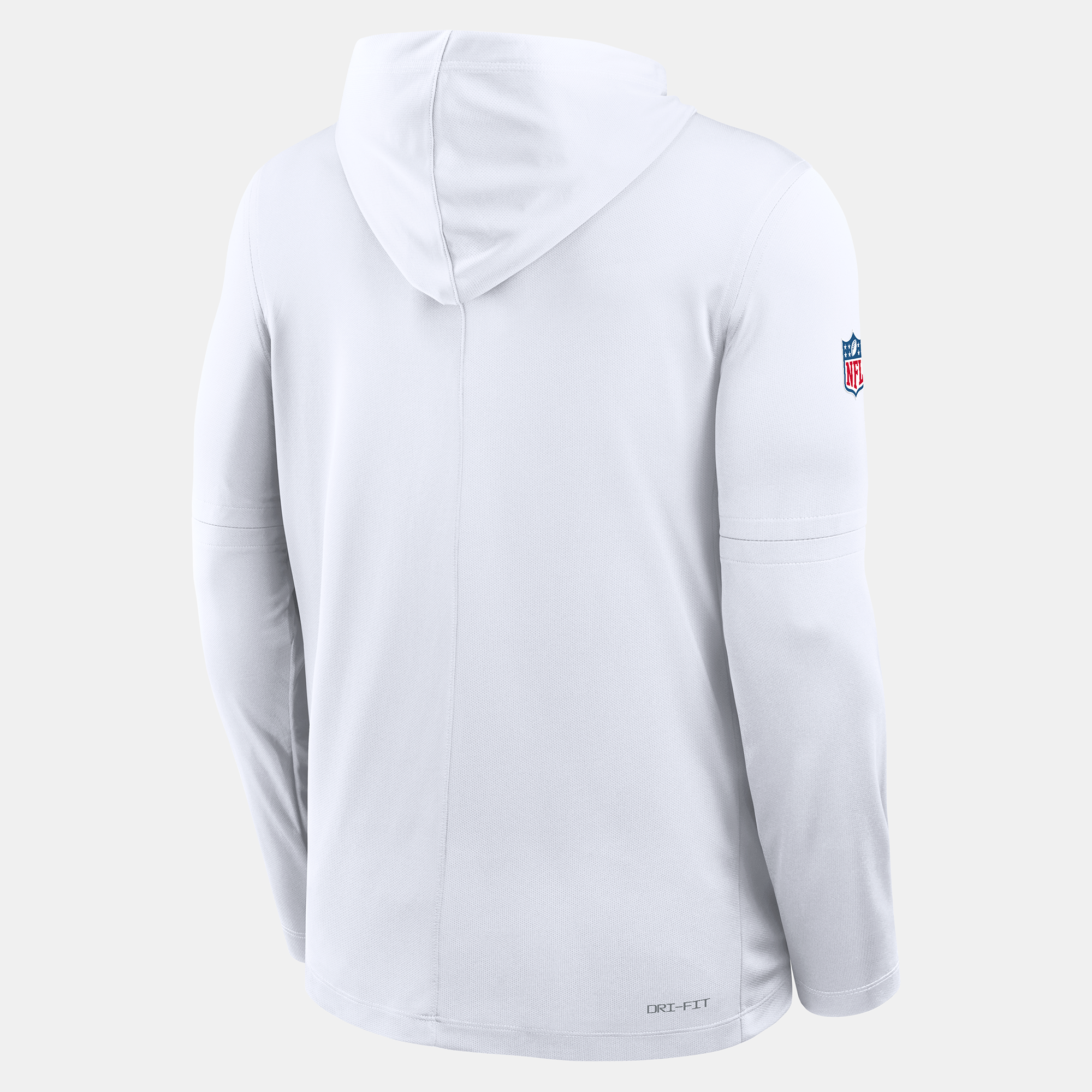 Men's Nike White Tampa Bay Buccaneers Sideline Alternate Lightweight Long Sleeve Hooded Dri-FIT T-Shirt