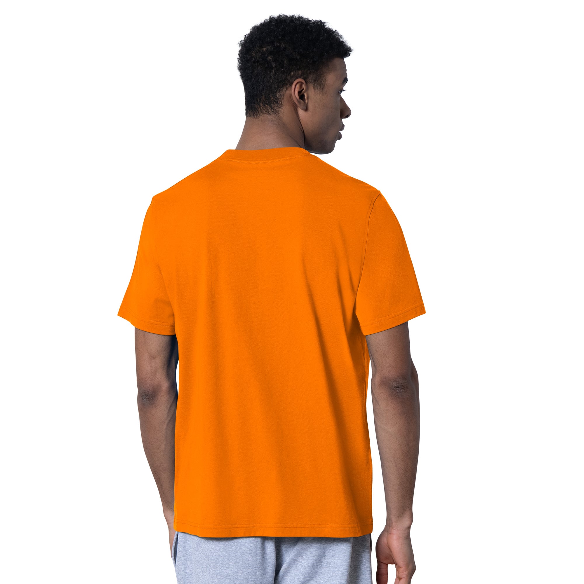 Men's Starter Orange/Heather Gray Tampa Bay Buccaneers Two-Pack Throwback Logo T-Shirt Set