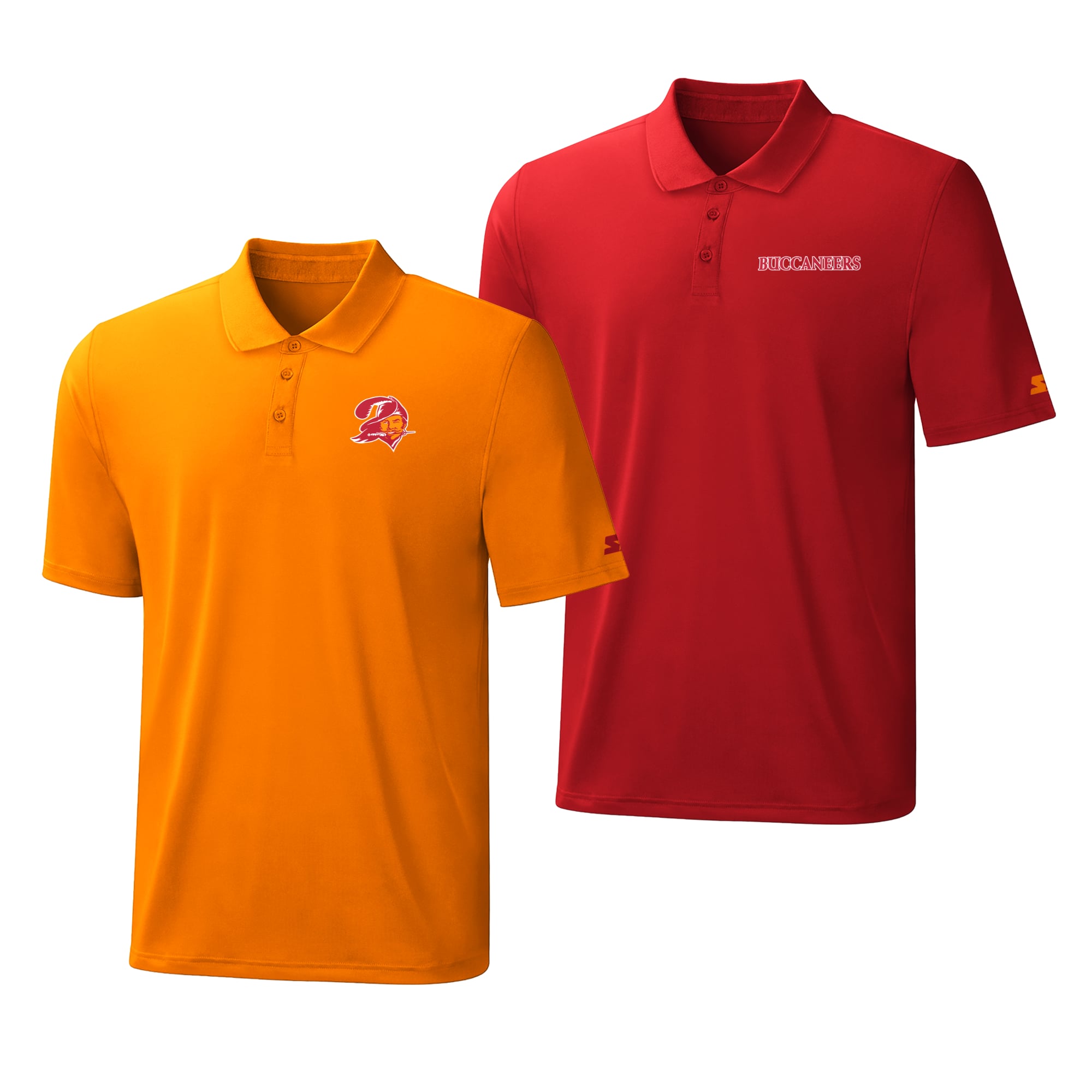 Ensemble polo Starter orange/rouge Tampa Bay Buccaneers à logo vintage pour homme
