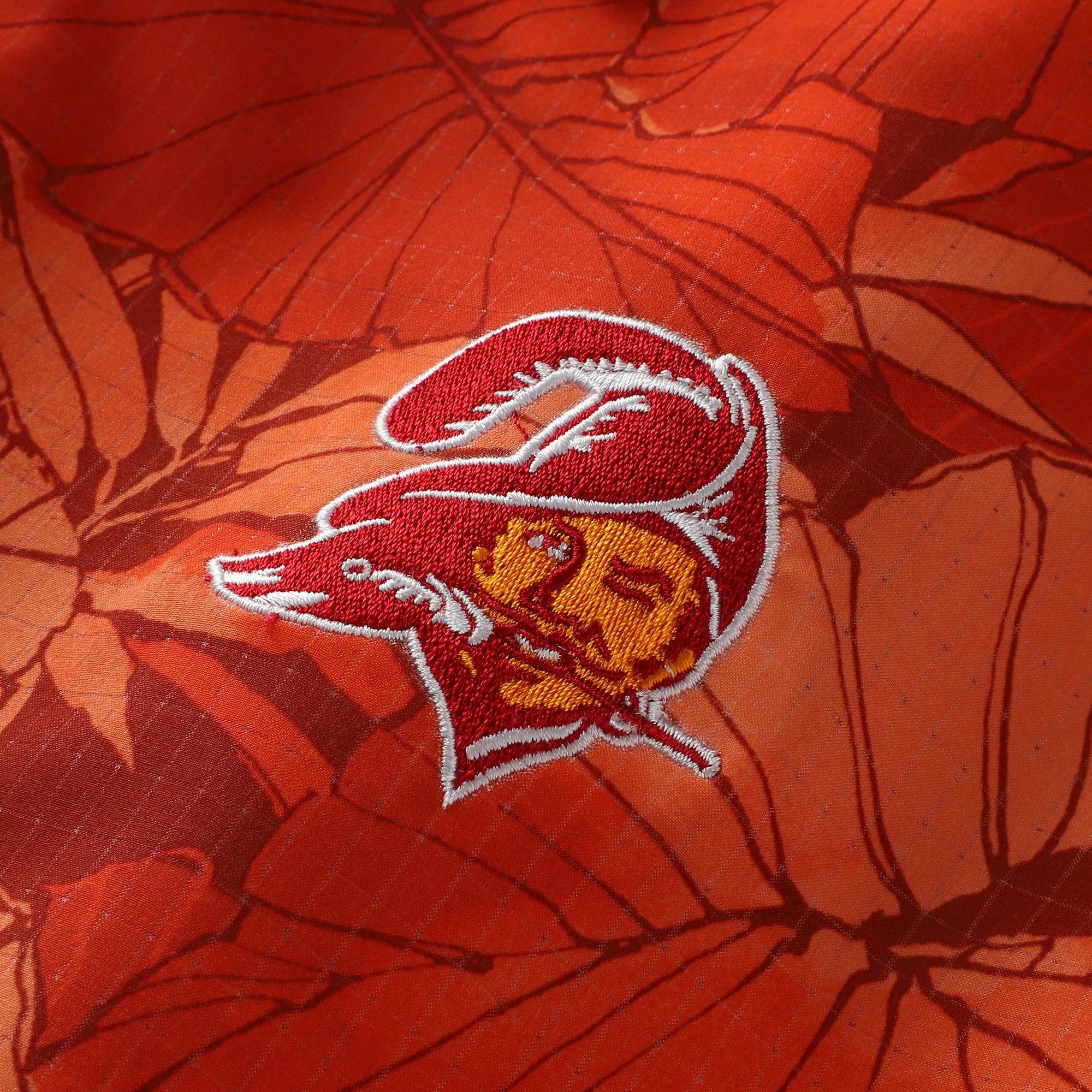 Men's Tommy Bahama Tampa Bay Buccaneers Big & Tall Coast Nuevo Fronds IslandZone Button-Up Shirt