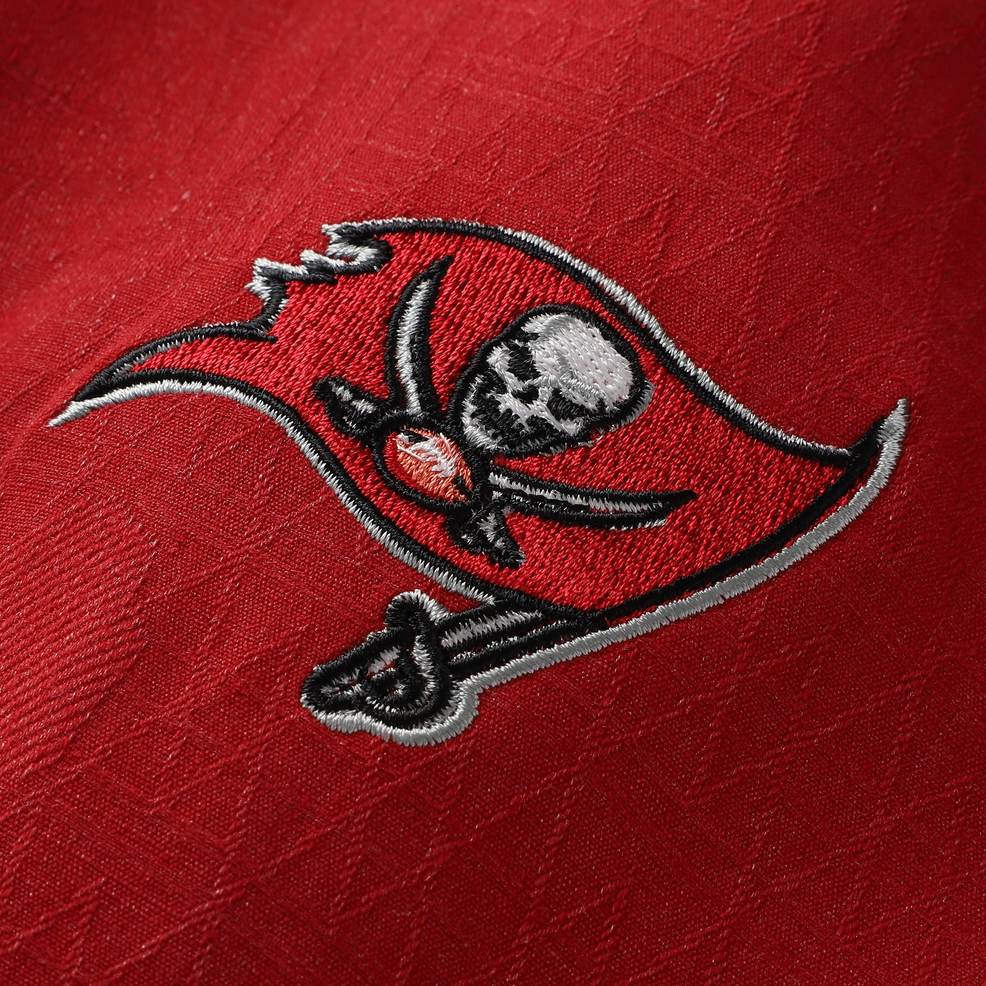 Chemise boutonnée Tommy Bahama rouge Tampa Bay Buccaneers Endzone Paradise IslandZone pour homme