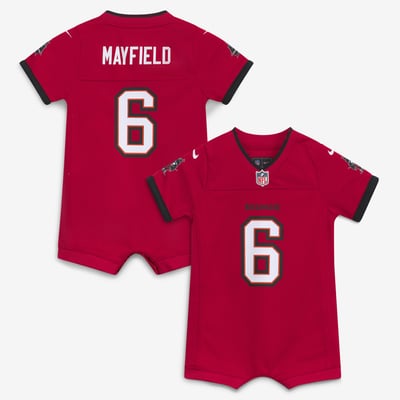 Baker Mayfield Tampa Bay Buccaneers Nike Newborn Romper Game Jersey - Red