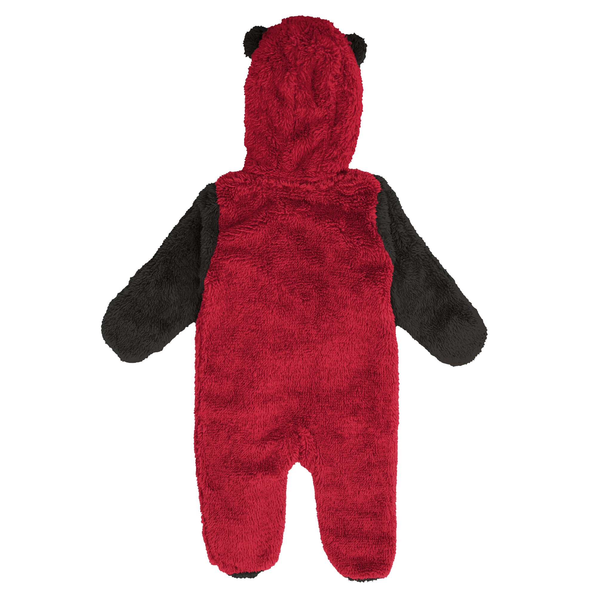 Combinaison pyjama en polaire rouge Tampa Bay Buccaneers pour nouveau-né Outerstuff avec fermeture éclair intégrale