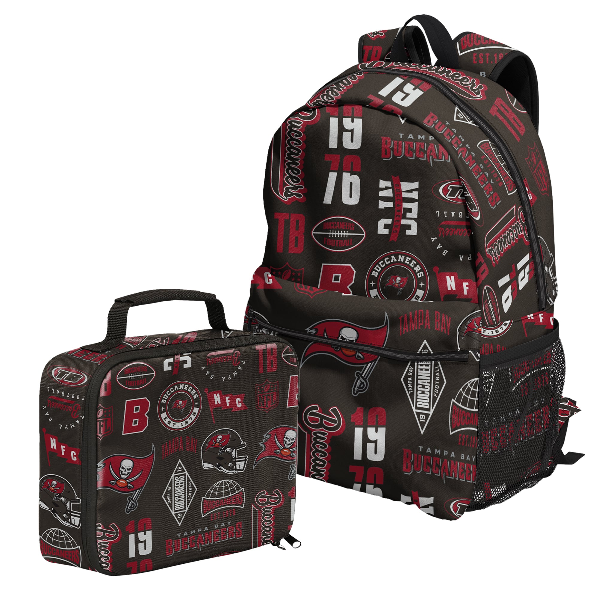 Outerstuff Tampa Bay Buccaneers Backpack and Lunchbox Set