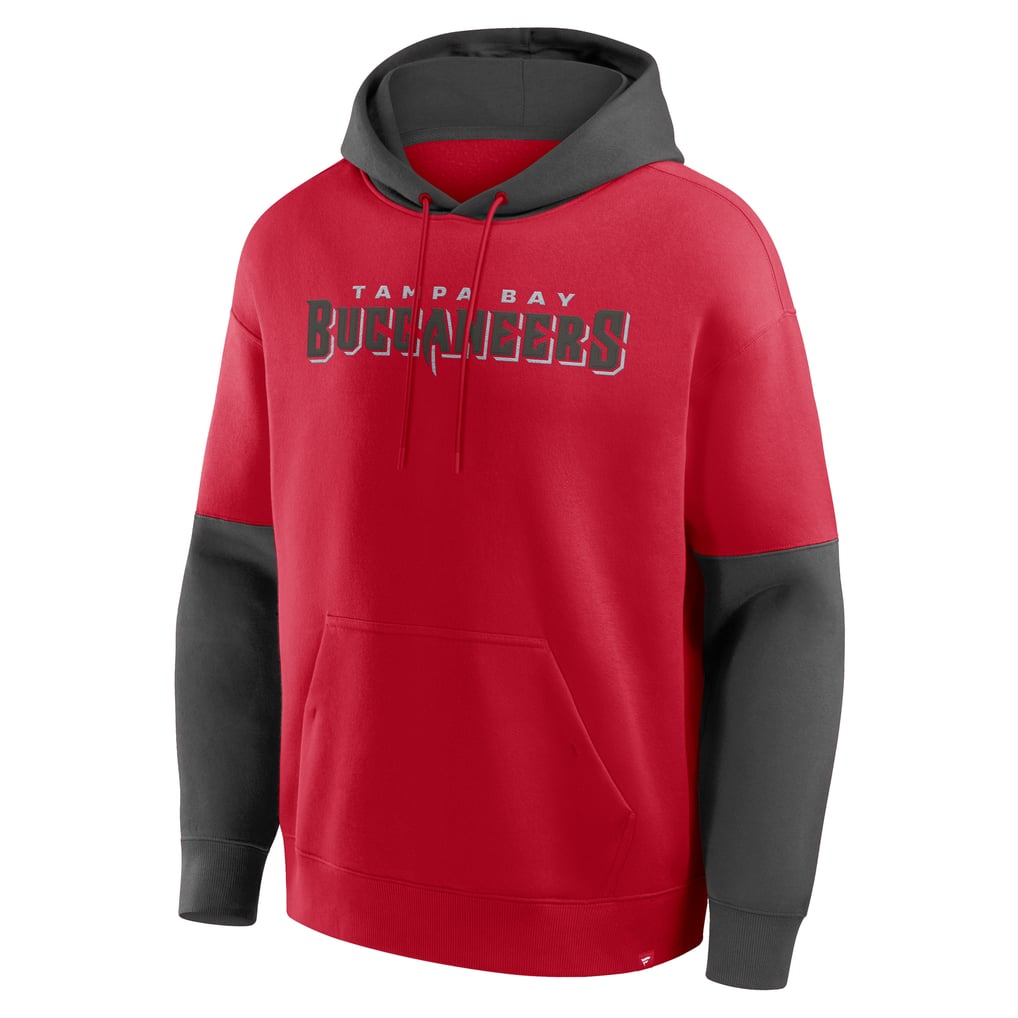 Sweat à Capuche Fanatics Tampa Bay Buccaneers - Taille 3XL - Gris Et Rouge - NFL