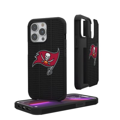 Tampa Bay Buccaneers iPhone Rugged Case with Text Design