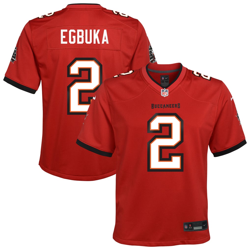 Tampa Bay Buccaneers Nike Game Team Colour Jersey - Red - Emeka 
