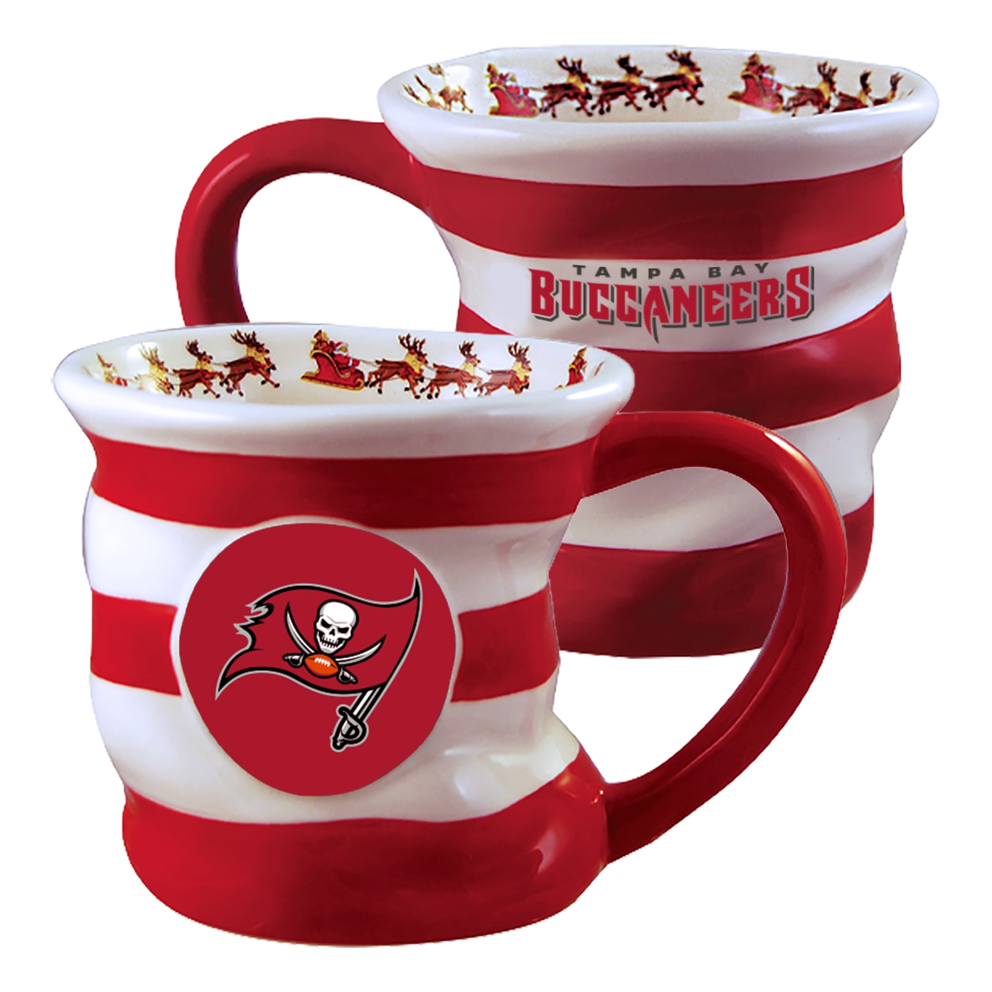 The Memory Company Tampa Bay Buccaneers 18oz. Holiday Stocking Mug
