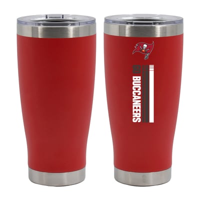 Tampa Bay Buccaneers The Memory Company Let's Go 20oz. Stainless Steel Tumbler